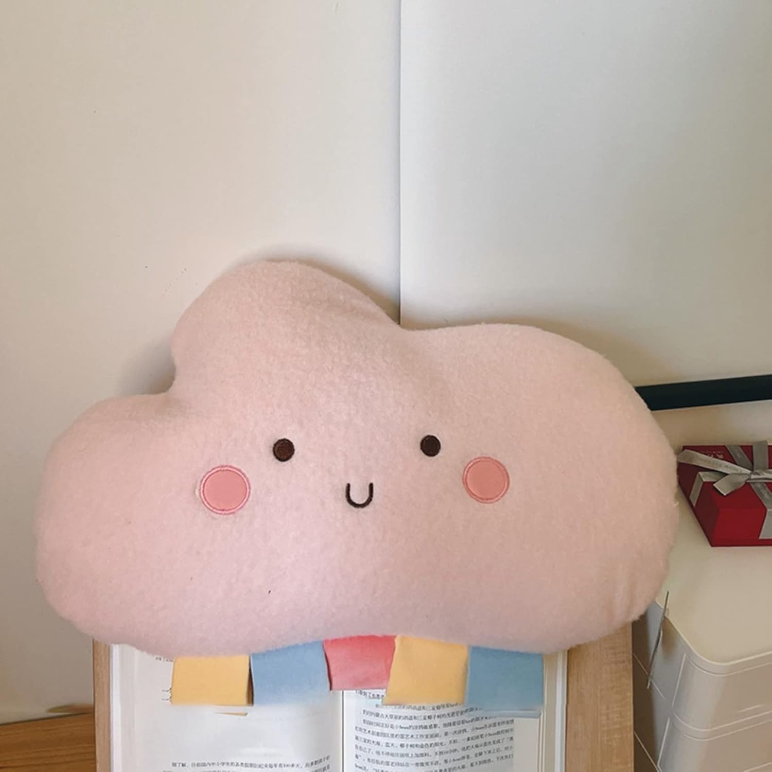 【全店通用25％OFFクーポン】雲抱き枕　ぬいぐるみ　かわいい　子供　女の子　彼女　記念日　お誕生日プレゼント　インテリア　置物　店飾り　お祝い　贈り物　プレゼント　背当たれ　腰枕　雲縫い包み　48cm　ソファー抱き枕｜大森麗萱