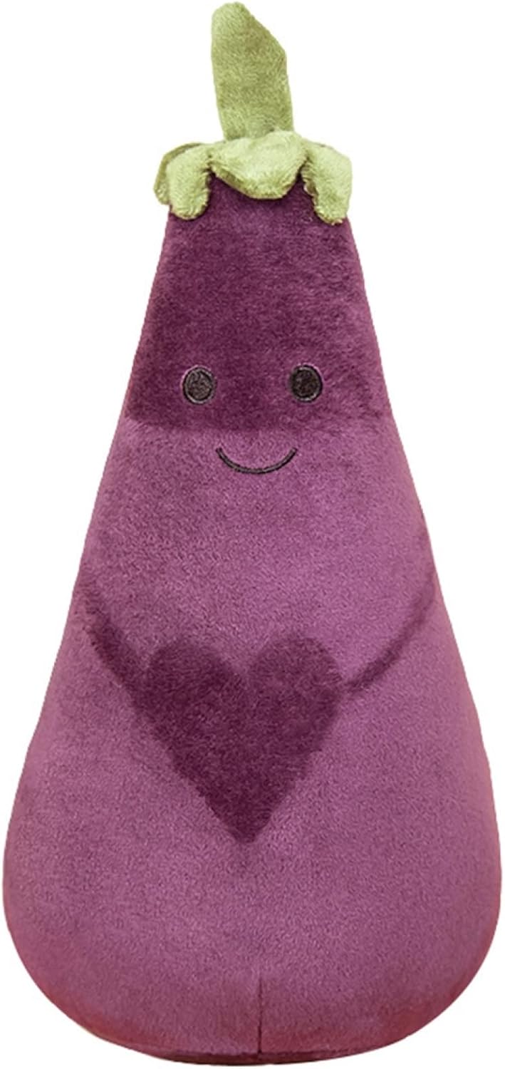【全店通用25%OFFクーポン】なす 抱き枕 ぬいぐるみ かわいい おもしろい 肌触り良い 癒し系 記念日 お誕生日プレゼント インテリア 置物 店飾り お祝い 贈り物 プレゼント おもちゃ 可愛い 25-80cm|大森麗萱