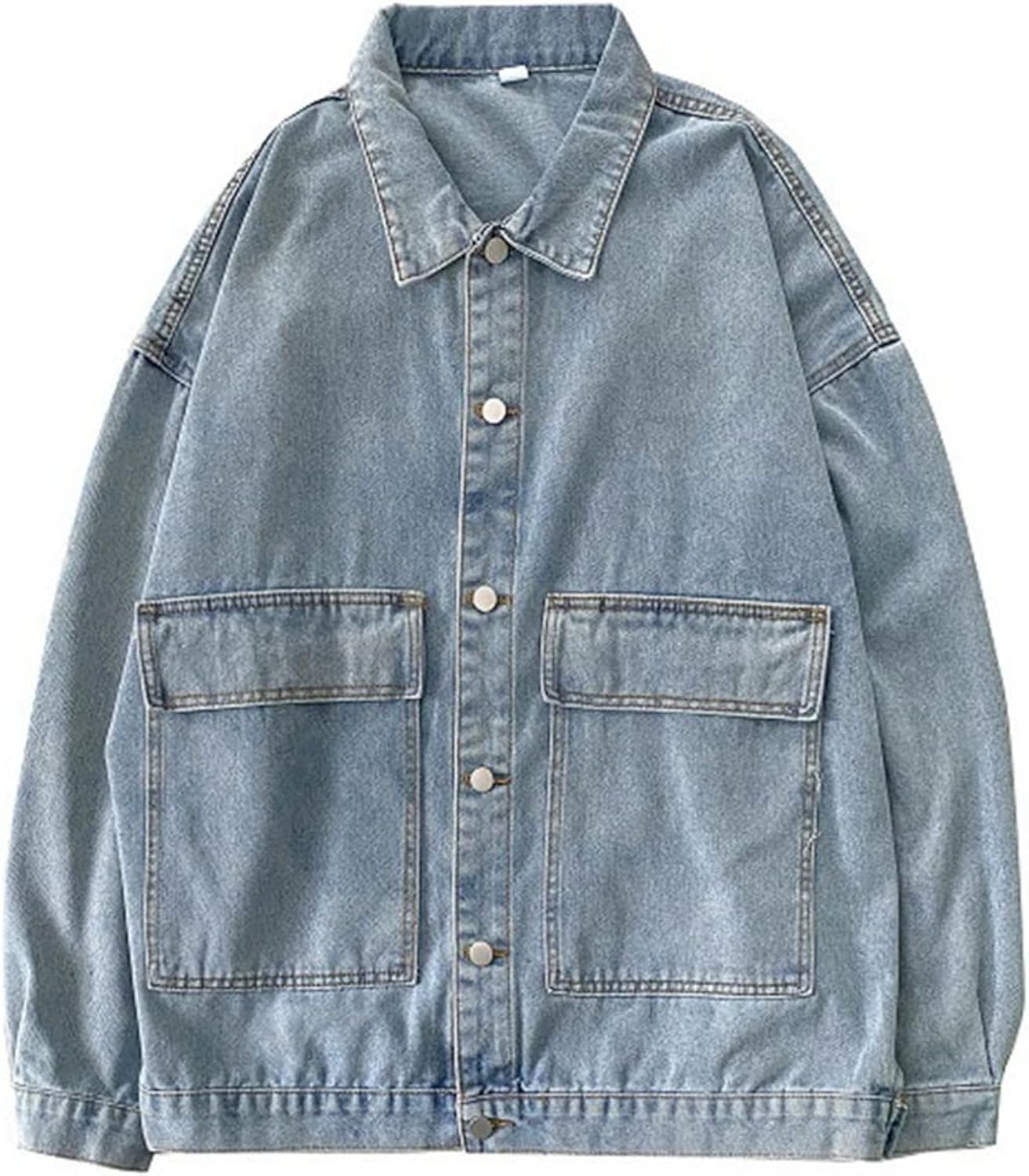 【今日このごろ押さえる、超買得30％OFFクーポン券、2度汐合い絶無】ジーンズ 上衣 メンズ 烏兎 開襟 馬鹿でかい大きさ ジージャン 伸ばすこと ゆったり 防風 防寒 ジャン 今めかしい カッコイイ 合わせ分かりやすい お出かけ 通い 通学 馬鹿でかい衣嚢 ウォッシュ加