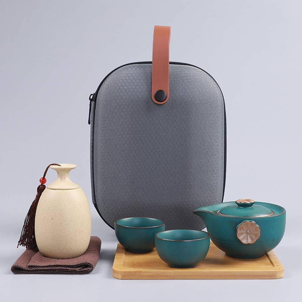 【25％OFFクーポン券】旅するティーセット 急須 茶器 茶器仕かける和風急須 仕かける ティーポット 陶磁 茶の葉出し 和風急須 煎茶碗 コーヒー・お茶用品-キッチン用品・食器・調理器具-中国茶器