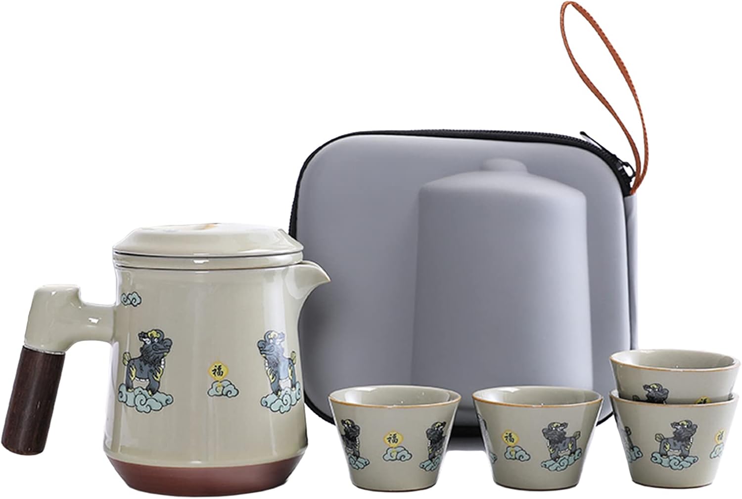 【25％OFFクーポン券】茶器仕かける 旅するティーセット 持っていく 急須 仕かける 格好のいい 差し上げ物 茶器 アンティーク 茶器仕かける 茶こし付き添い人 茶器揃 中国茶 茶碗 旅する 納める御徒面子付き添い人 瀬戸もの湯呑み仕かける パウダーコンパクト 茶道具・湯呑・急須-コーヒー・お茶用品
