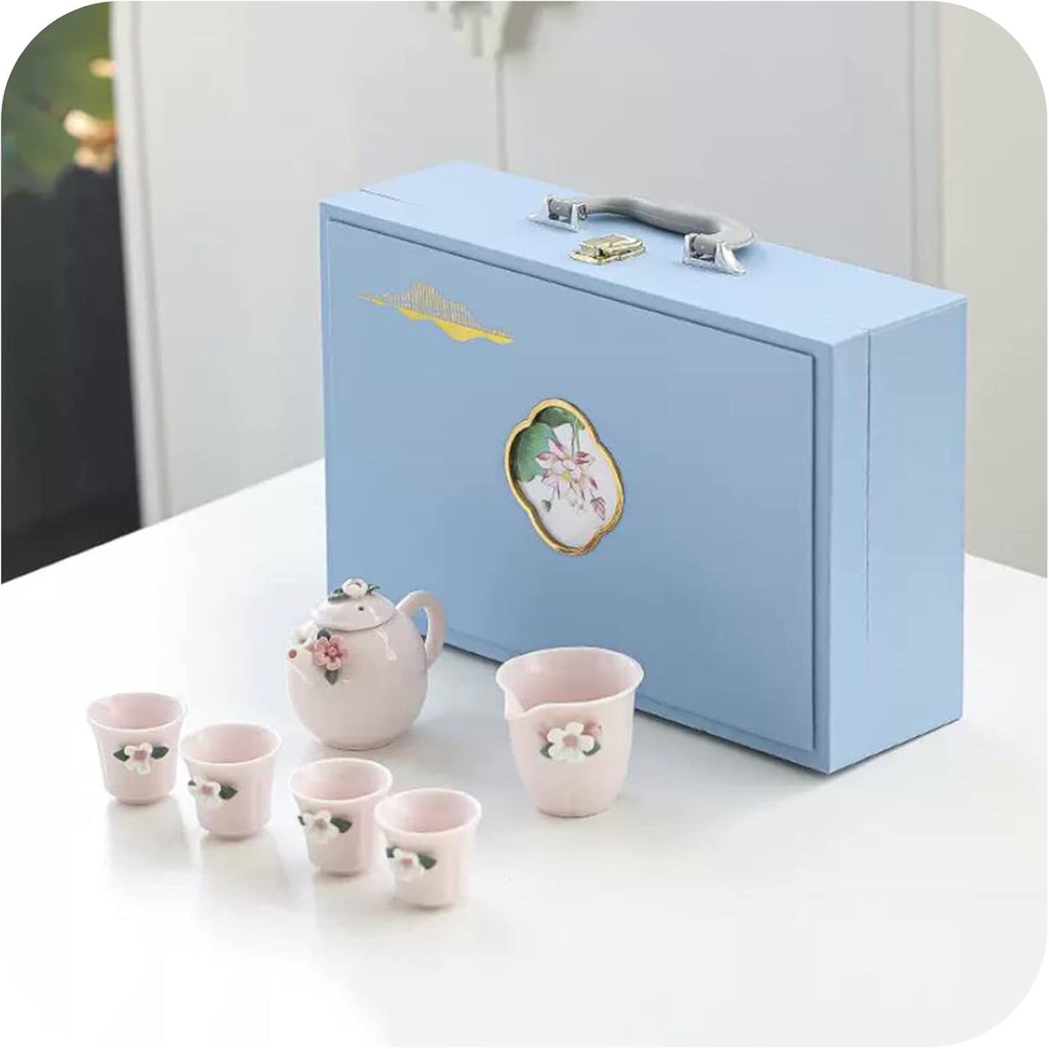 【25％OFFクーポン券】旅するティーセット ティーセット 急須 湯呑み仕かける 茶器仕かける 旅するティーセット 和風 持っていく急須 陶磁茶具仕かける 茶器揃 茶器 茶皿 茶器かわき切る紅茶御盆 茶こし付き添い人 旅する お出かけ用 納める御徒面子付き添い人 キッチン用品・食器・調理器具-中国茶器-コーヒー・お茶用品