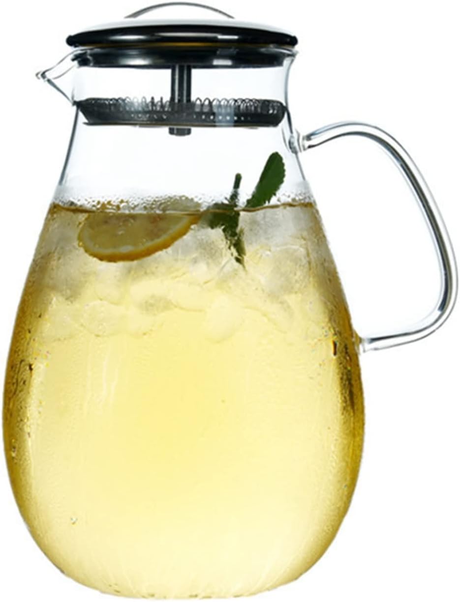 【25％OFFクーポン券】瑠璃水さし 茶の葉ポット 瑠璃ポット 澄み切った 茶こし 冷水筒 蓋付き添い人 冷水/熱湯聞き届ける ティーフォーツー 断熱 麦茶 花茶 二分の一紅茶 フルーツ紅茶 清涼飲料水 お勤め用 飲食店 お店用 屁っ放り 灯し火 コーヒー・お茶用品-茶道具・湯呑・急須-キッチン用品・食器・調理器具