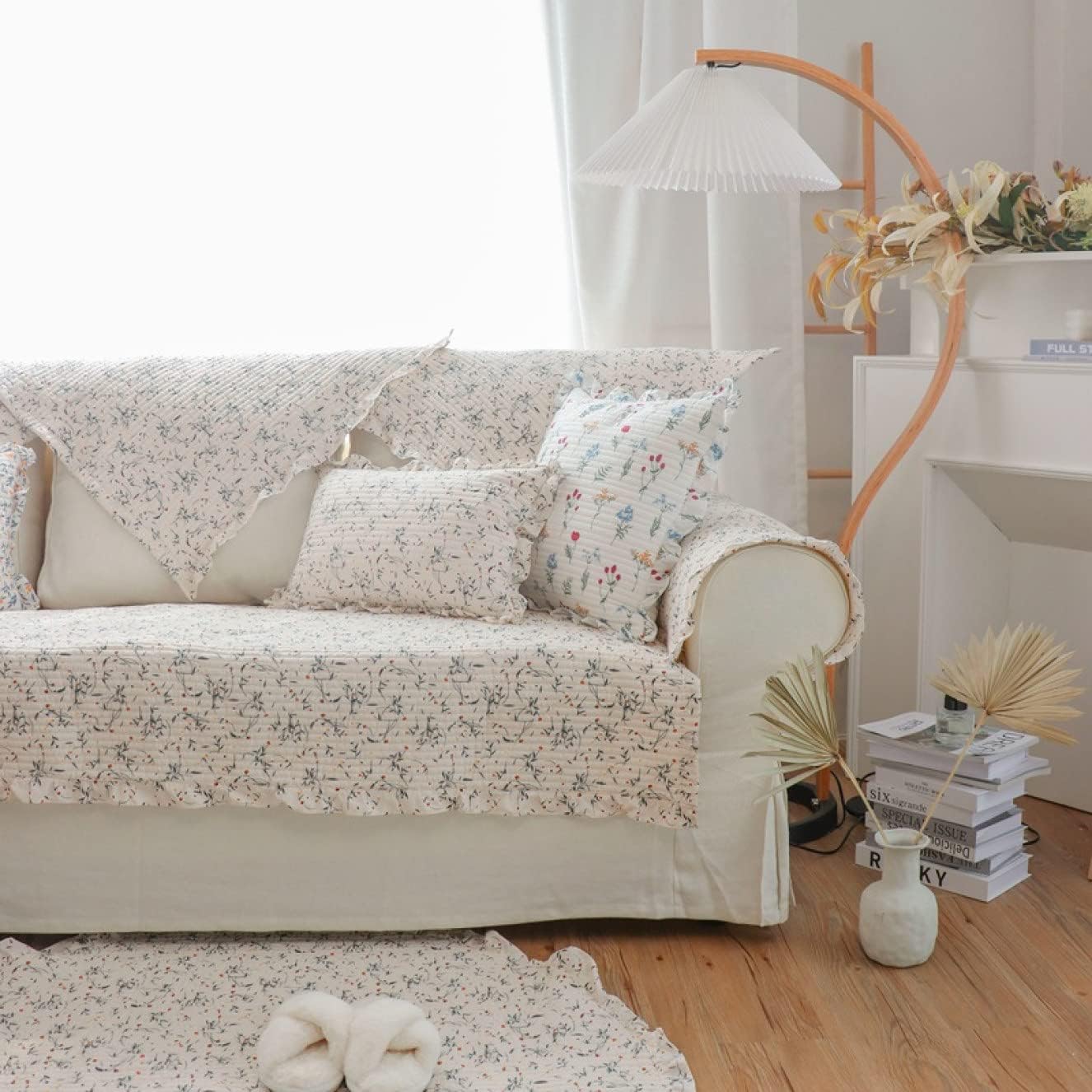 【今日このごろ押さえる、超買得30％OFFクーポン券、2度汐合い絶無】花柄 長椅子覆いかぶせる 90*160糎 マルチ覆いかぶせる 北欧 今めかしい うつり変わり 裏覆いかぶせる 長椅子防御すること 長椅子敷き妙 コーナーソファカバー 長椅子敷き妙 犬猫打つ手 愛玩動物用 長椅子覆いかぶせる 替