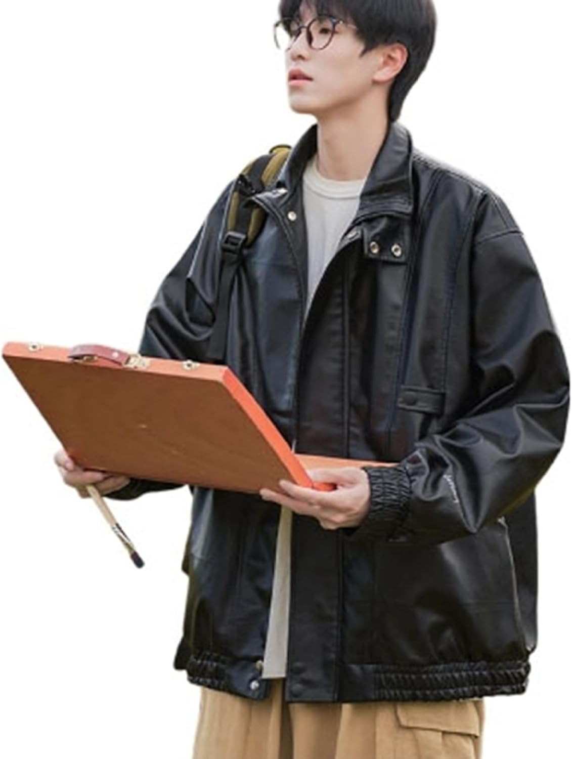 【全店通用25%OFFクーポン】秋冬 レザージャケット ライダース メンズ 春 防寒 防風 PUレザー 大きいサイズ 革ジャン ブルゾン おしゃれ 襟付き ヴィンテージ かっこいい カジュアル 通勤 通学 お出かけ アウター|大森麗萱