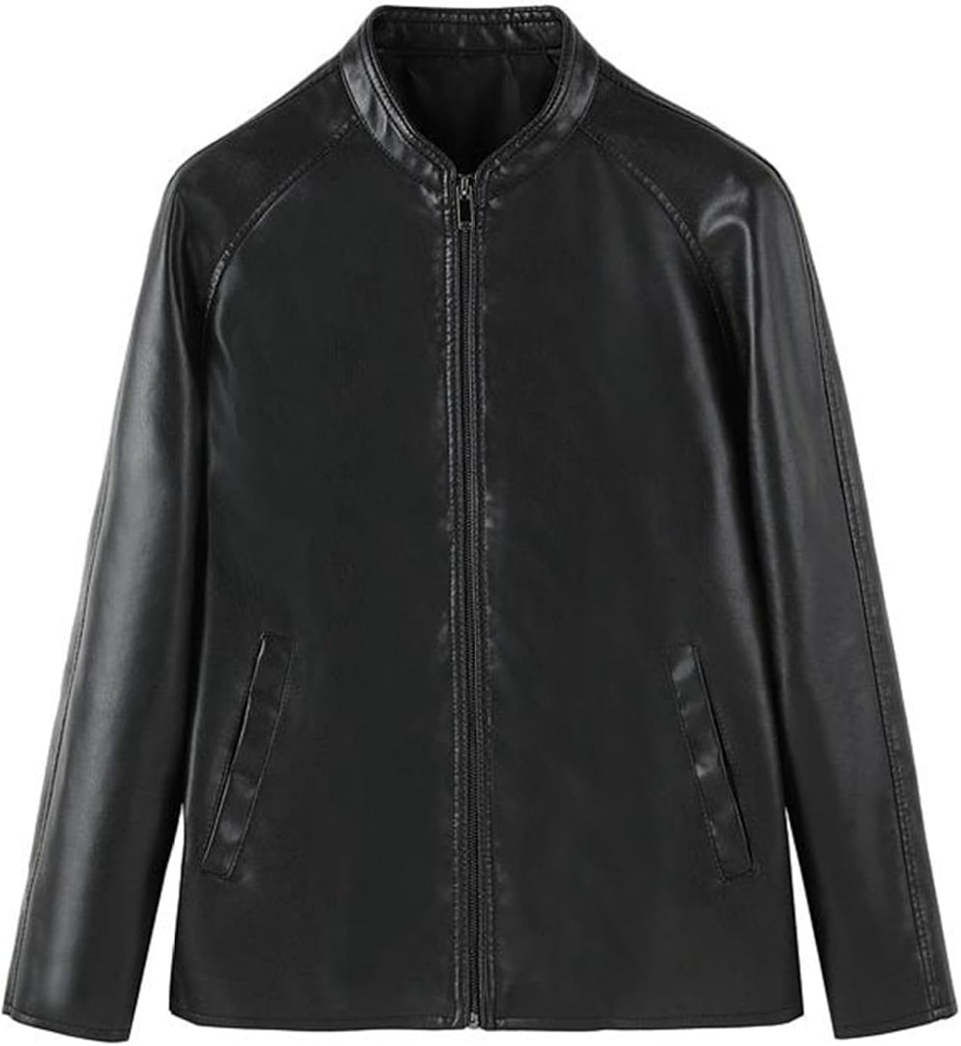 【今日このごろ押さえる、超買得30％OFFクーポン券、2度汐合い絶無】黒いこと ライダースジャケット メンズ なめし革上衣 烏兎 防寒 防風 雨合羽 保温 相応う 今めかしい かっこいい 心地好い シングル 着回し ジッパー PUなめし革 合皮ジャン 通い お