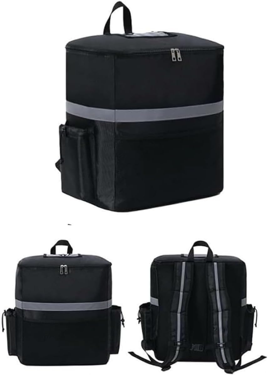 デリバリーバッグ 配達用 ウーバーイーツ バッグ 35L 大容量 保温 保冷 防水 胸バンド付き 折りたたみ可能 省スペース ピザポーチ ウーバー バッグ 宅配デリバリー用 男女兼用 キャンプ用可能