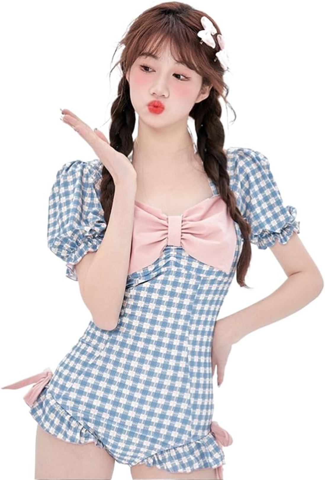 【25%OFFクーポン】水着 レディース ハイウエスト ビーチウェア 伸縮性 可愛い スカート ラッシュガード おしゃれ オフショルダー 肌守り かわいい 体型カバー スイムウェア オールインワン 水泳 ワンピース 温泉 ビ