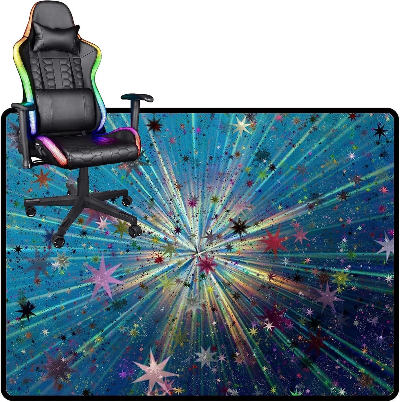【全店通用25％OFFクーポン】チェアマット 多目的オフィススリップフロアプロテクターゲームゲームコンピューターチェアマットカーペット アンダーレイノンスリップゲームルームデスクチェアマット用 おしゃれ ラグ 洗える お手入れ｜大森麗萱