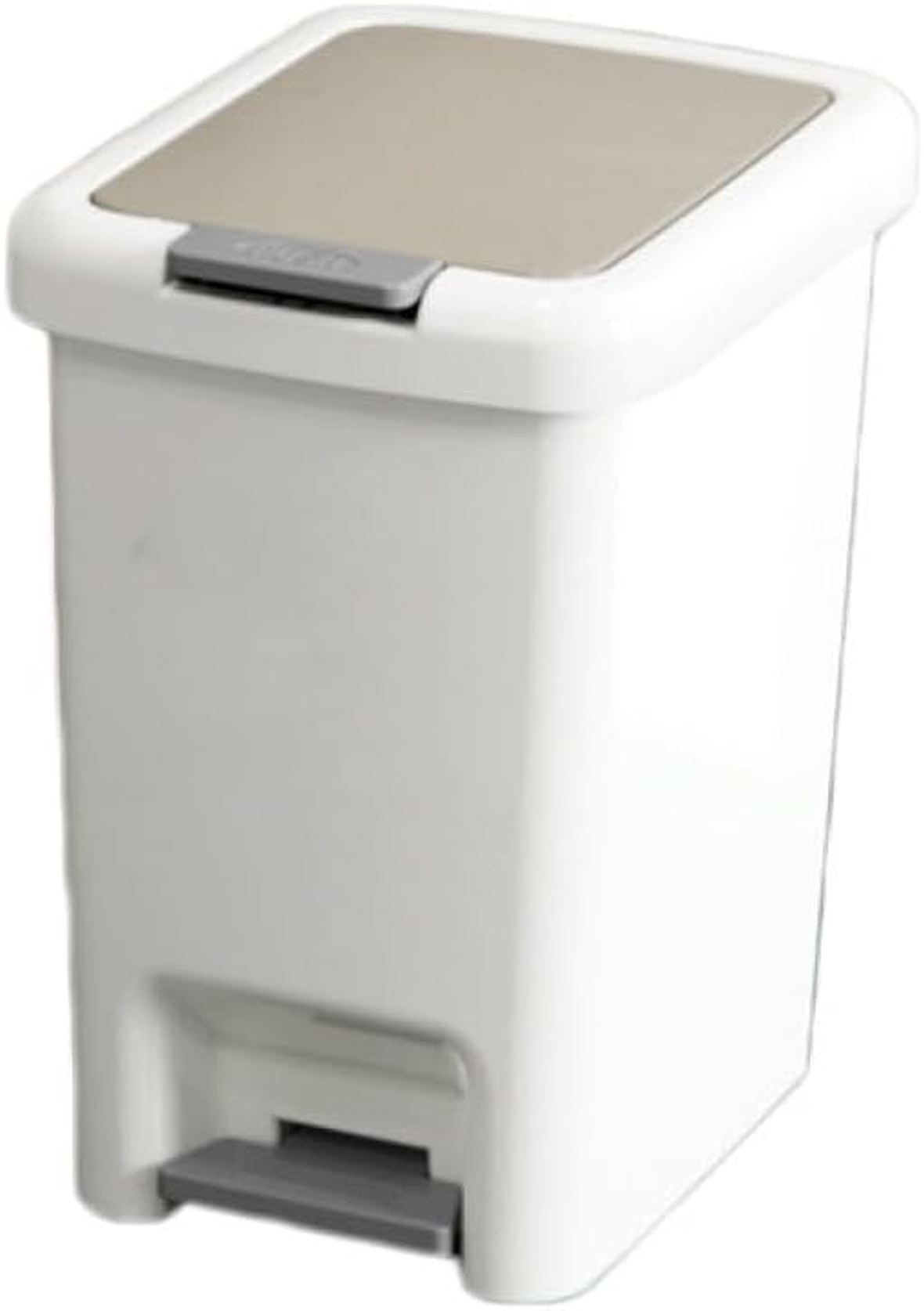 ゴミ箱 分別 ホワイト ペダル おしゃれ ふた付き ごみ箱 20L キッチン 屋外 北欧 8リットルキャスター付き ダストボックス ゴミ箱 分別ごみ箱 スリムなゴミ箱 キャスター ペダル式ゴミ箱 ゴミ