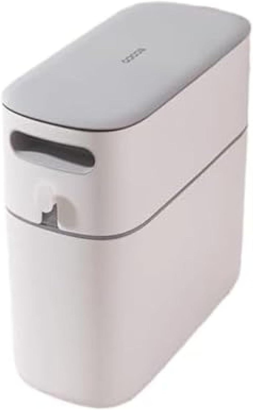【全店通用25％OFFクーポン】ゴミ箱 ふた付き 8L ダストボックス 角型 プッシュ式 ごみ箱 スリム おしゃれ 抗菌 密閉 消臭 音無し 部屋 キッチン 浴室 トイレ プラスチック オフィス用 リビングルーム グレー｜大森麗萱