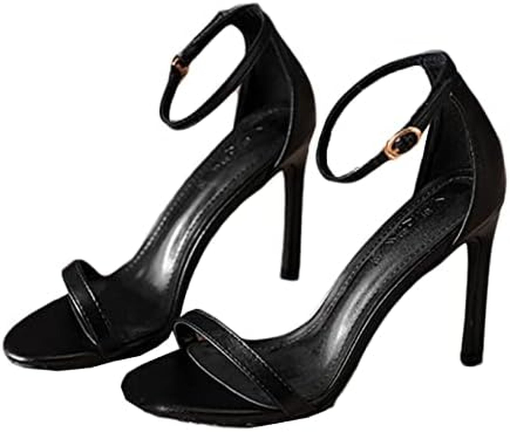 【全店通用25％OFFクーポン】ハイヒール サンダル ストラッ レディース 痛くない 8cmヒール ピンヒール アンクルストラップ バックリボン オシャレ ウェディングシューズ ドレス ヒールクッション 疲れない ストラップ美｜大森麗萱 7,465円