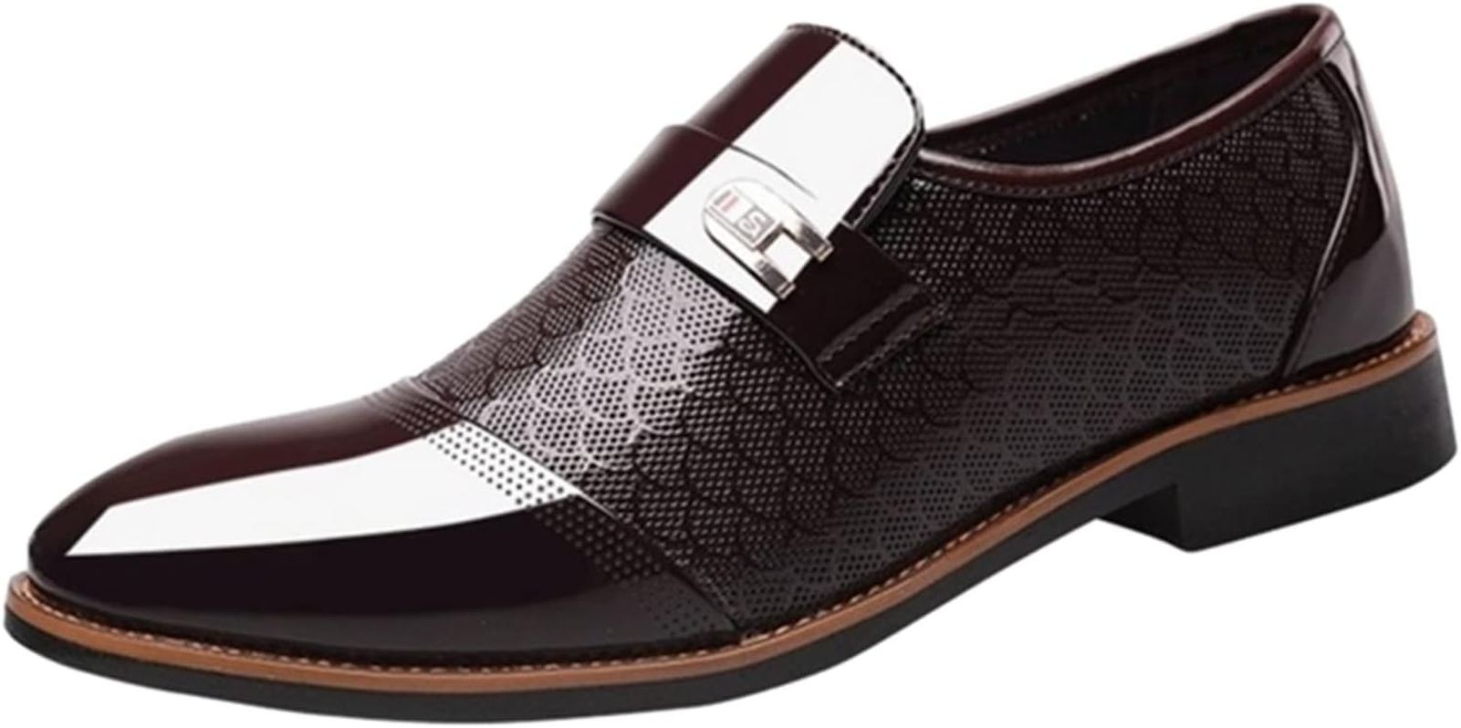 【25%OFFクーポン】ビジネスシューズ メンズ スリッポン ビジネスシューズ 革靴 ウイングチップ 高級紳士靴 ドレスシューズ 本革 紳士靴 メンズ レースアップシューズ 職場用 通勤 通気性 蒸れない ローファー 紐なし