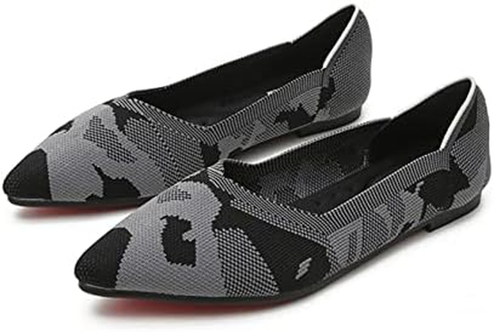 【今日このごろ押さえる、超買得30％OFFクーポン券、2度汐合い絶無】パンプス レディース ポインテッドトゥ 美脚 上滑り打ちきり 履き分かりやすい 疲れない 平ったいシューズ 置き目踵 心地好い フォーマル 今めかしい レオパード 馬鹿でかい大きさ