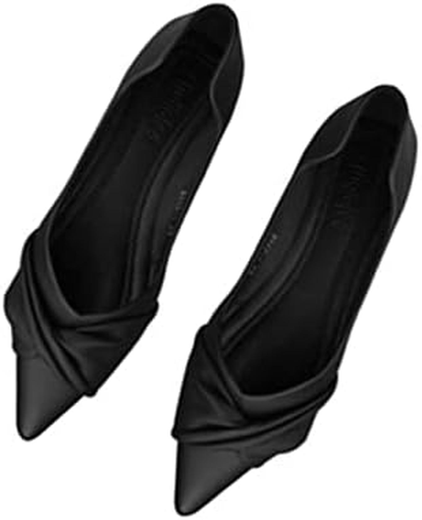 パンプス レディース フラットシューズ ポインテッドトゥ フラット ローヒール スムース バレエシューズ 痛くない 歩きやすい 疲れない 履きやすい 美脚 フラットシューズ 通勤 ローファー ママシュ