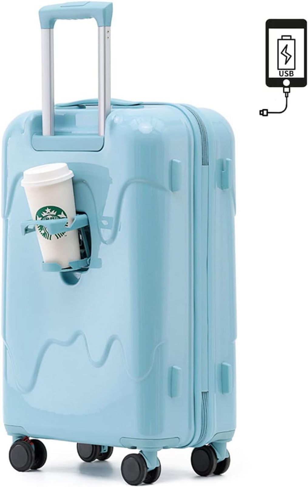 【今日このごろ押さえる、超買得30％OFFクーポン券、2度汐合い絶無】旅行バッグ 機内持ち込み キャリーケースキャリーバッグ USB申し受ける界面付き添い人優勝杯ボルダー 可愛らしい 静音 超軽さ 耐衝撃 大型TSA鍵を掛ける積み上げる つつみ隠し引っかかり付き添い人 旅する御徒面子 持ちはこび 2泊3日