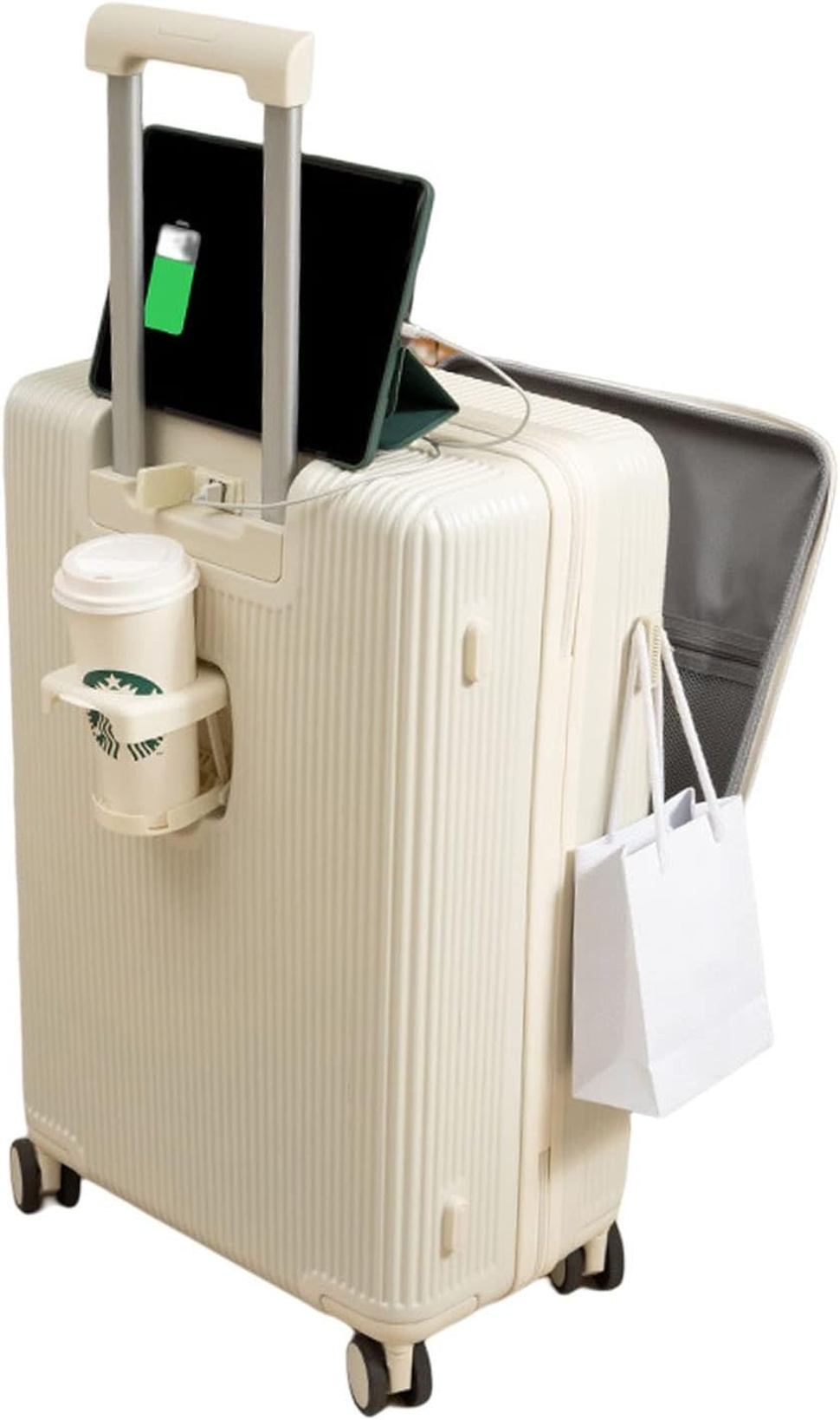 【今日このごろ押さえる、超買得30％OFFクーポン券、2度汐合い絶無】旅行バッグ USB界面付き添い人 機内持ち込み 優勝杯保持者付き添い人 前食い違い 持ちはこび入れもの キャリーバッグ 衣嚢付き添い人 大型 静音 今めかしい 出張 商行為 旅する 遠足 向こう正面開けっ広げ 耐