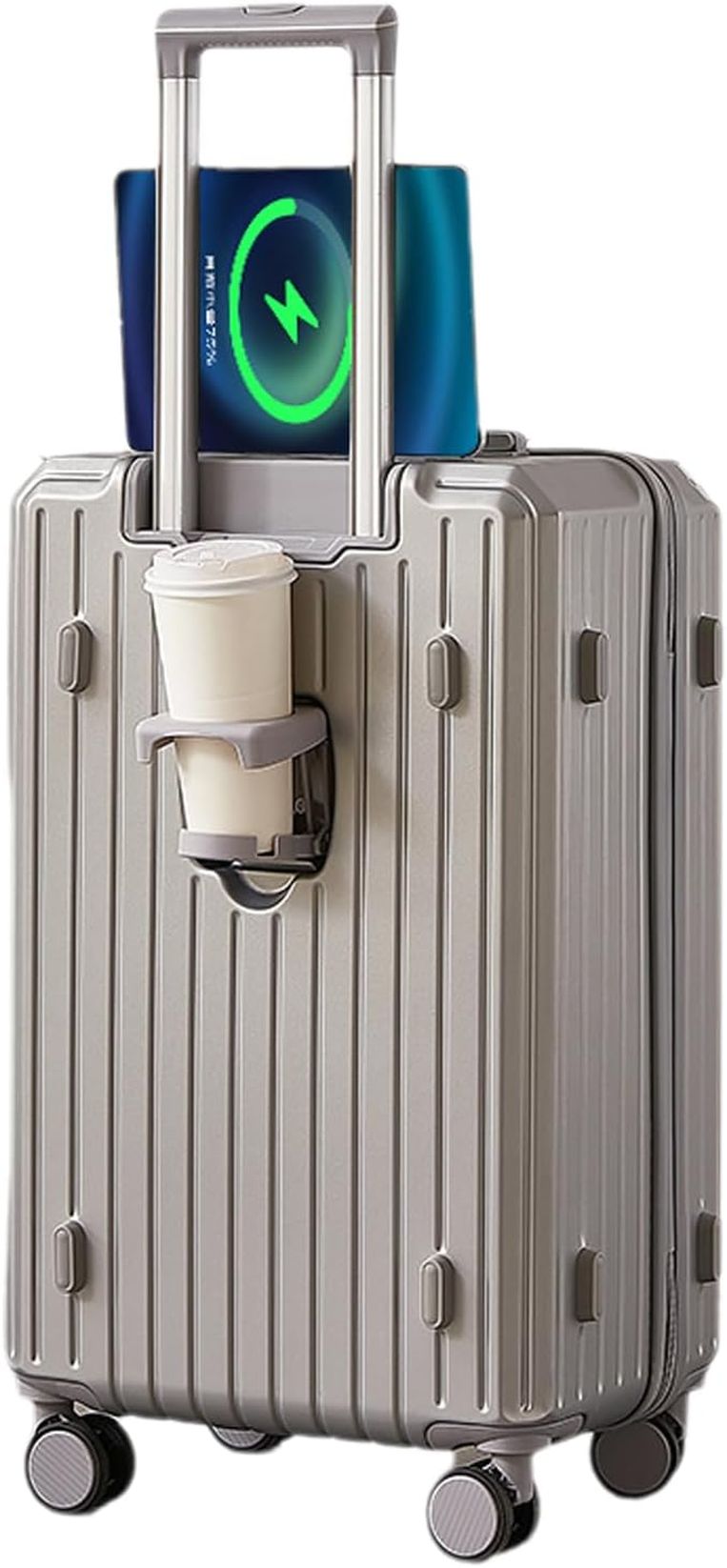【今日このごろ押さえる、超買得30％OFFクーポン券、2度汐合い絶無】旅行バッグ 大型 持ちはこび入れもの 機内持ち込み USB界面付き添い人 一般受け 耐衝撃 思わしい 多役立つこと 軽さ 鍵を掛ける付き添い人 360度回転させる ダブルキャスター 外国で旅する 優勝杯保持者付 持ちはこびうしろ側 大容