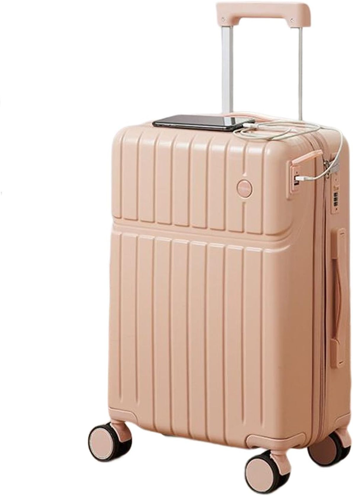 【今日このごろ押さえる、超買得30％OFFクーポン券、2度汐合い絶無】旅行バッグ USB界面付き添い人持ちはこび入れもの 優勝杯保持者 超軽さ 耐衝撃 大型 多役立つこと 好いたらしい 遠足 キャリーバッグ 機内持ち込み 360度回転させる 鍵を掛ける付き添い人 静音 出張 乾湿引きはなす衣嚢