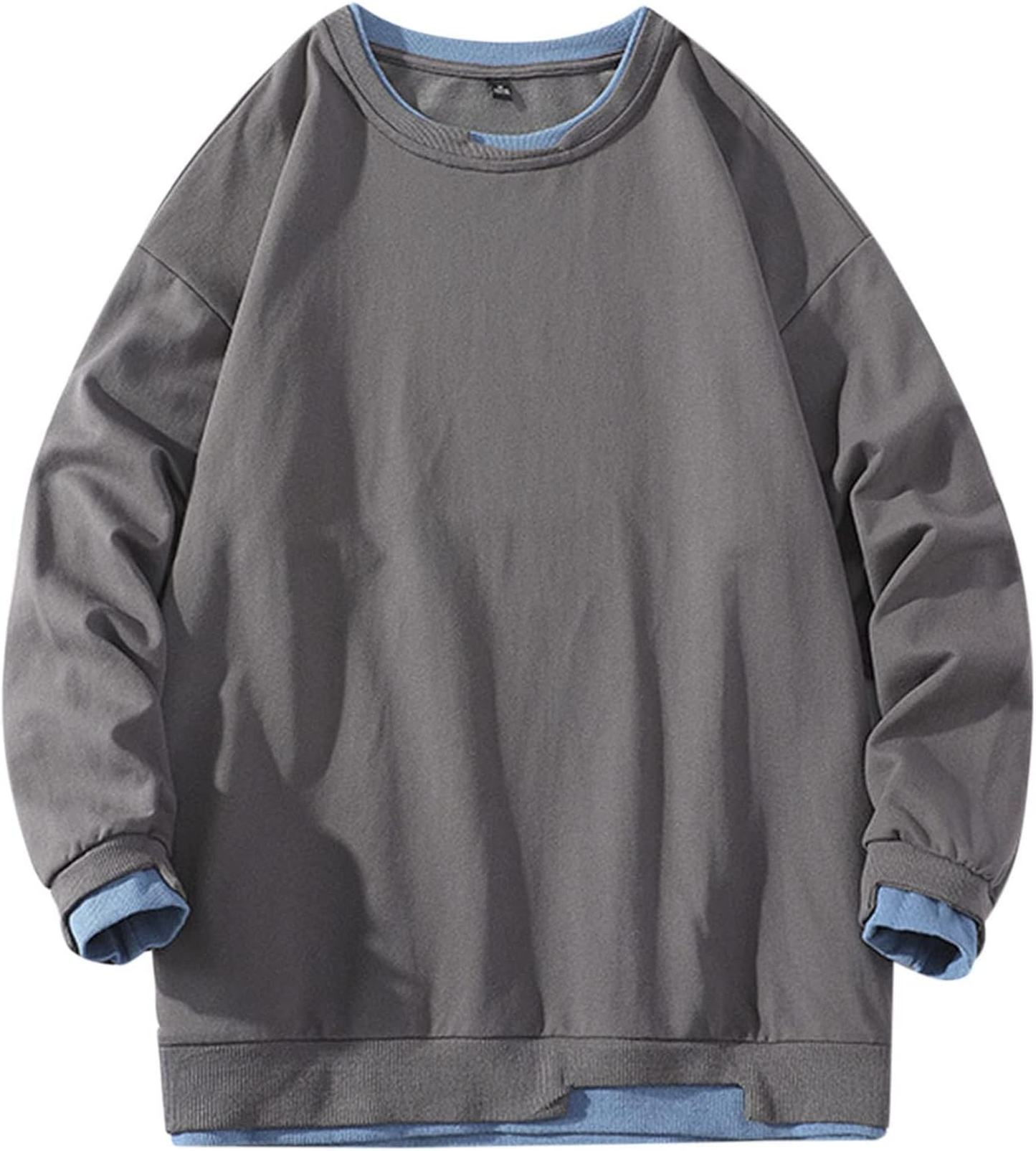トレーナー メンズ 薄手 無地 おしゃれ スウェット 薄手 長袖tシャツ 長袖 プルオーバー 秋 やわらかい 春 冬 旅行 ルームウェア ゆったりカジュアル 丸首 登山 軽い 釣り 快適 ファッション