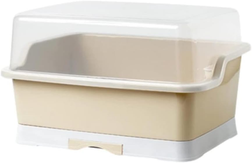 【全店生きる25％OFF引き換え証】食器入れもの 水切りかご 食器置き 水切り仕合わせ 食器入れ 水切り仕合わせ食器納める 食器棚 水切り御盆 大収容能力 取りはずし能力のある 不毛 思わしい原料品 澄み切ったな蓋 御厨子所 社員食べ物屋 (杏 XL)
