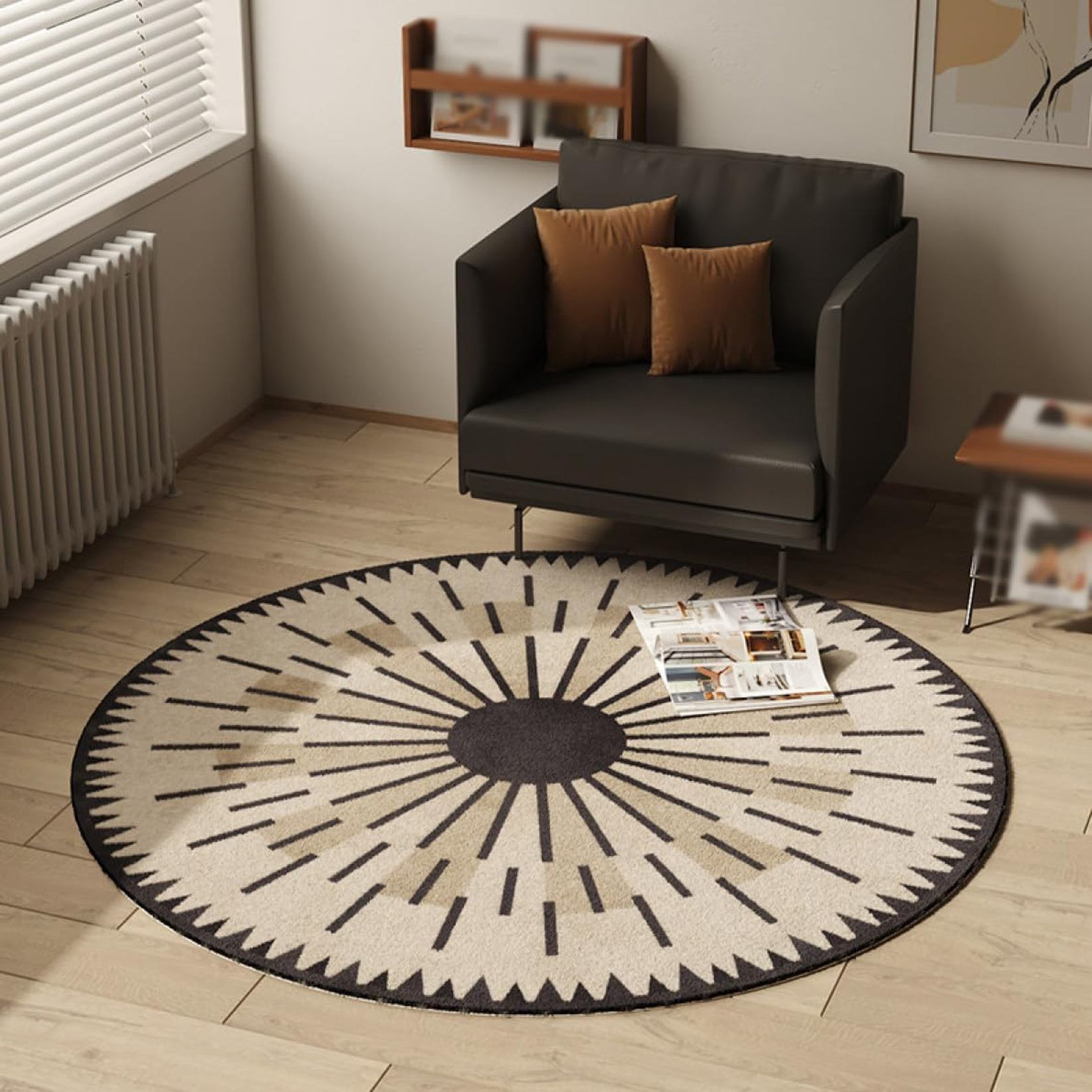 【全店通用25％OFFクーポン】チェアマット カーペットラグマット ラグ ふかふか 部屋 長方形 60cm センターラグ 滑り止め ホットカーペット対応 オールシーズン 丸洗い 洗濯 ウォッシャブル 円形 敷物 吸湿 軽量｜大森麗萱
