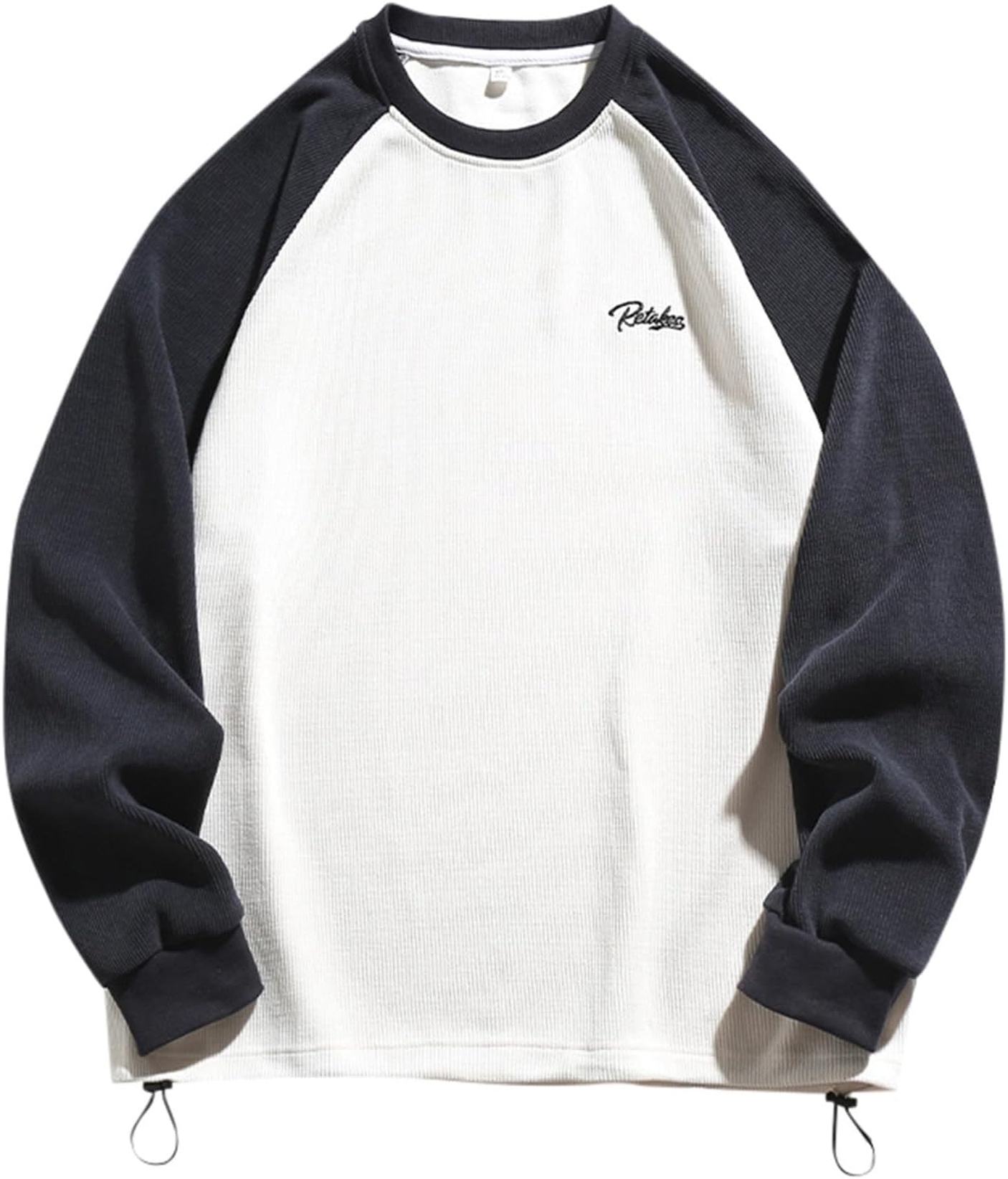 長袖tシャツ メンズ トレーナー 秋服 ウインドブレーカー ロング無地 カジュアル トップス 長袖 tシャツ おしゃれ トレーナー スウェット コート 春秋冬服 韓国 ゆったり 快適 ファッション ビ