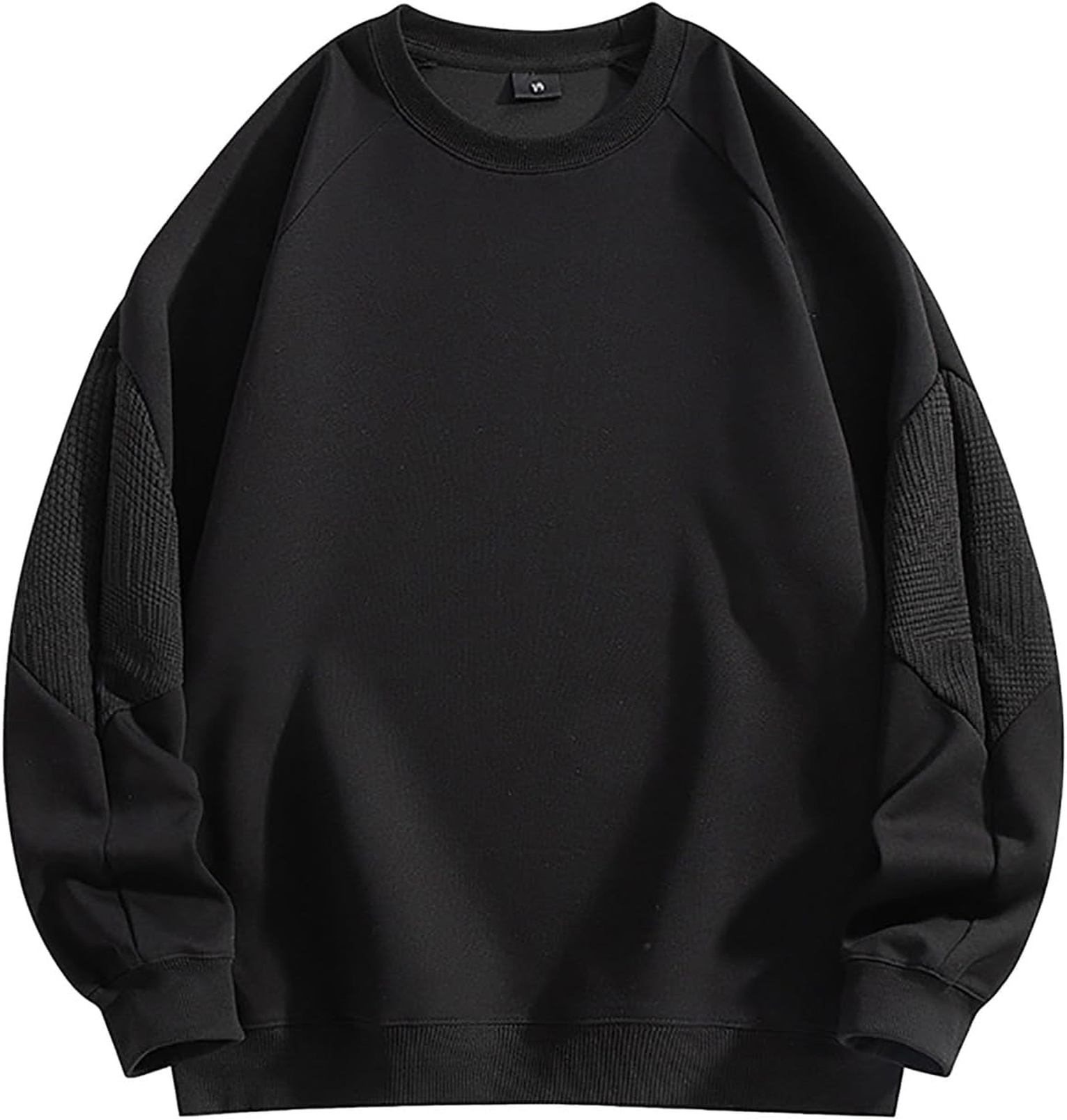 長袖tシャツ メンズ 秋服 冬服 大きいサイズ 長袖 フードなし スウェット おしゃれ シンプル プルオーバー 丸首 ゆったり 無地 軽量 人気 春 トップス カジュアル ストリート 上 ヒップホップ