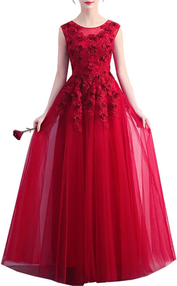【全店通用25％OFFクーポン】レディース ドレス ワンピース イブニングドレス ロングワンピース チュールワンピース レースワンピース 花嫁ワンピース フォーマル エレガント 結婚式 パーティー 演奏会｜大森麗萱
