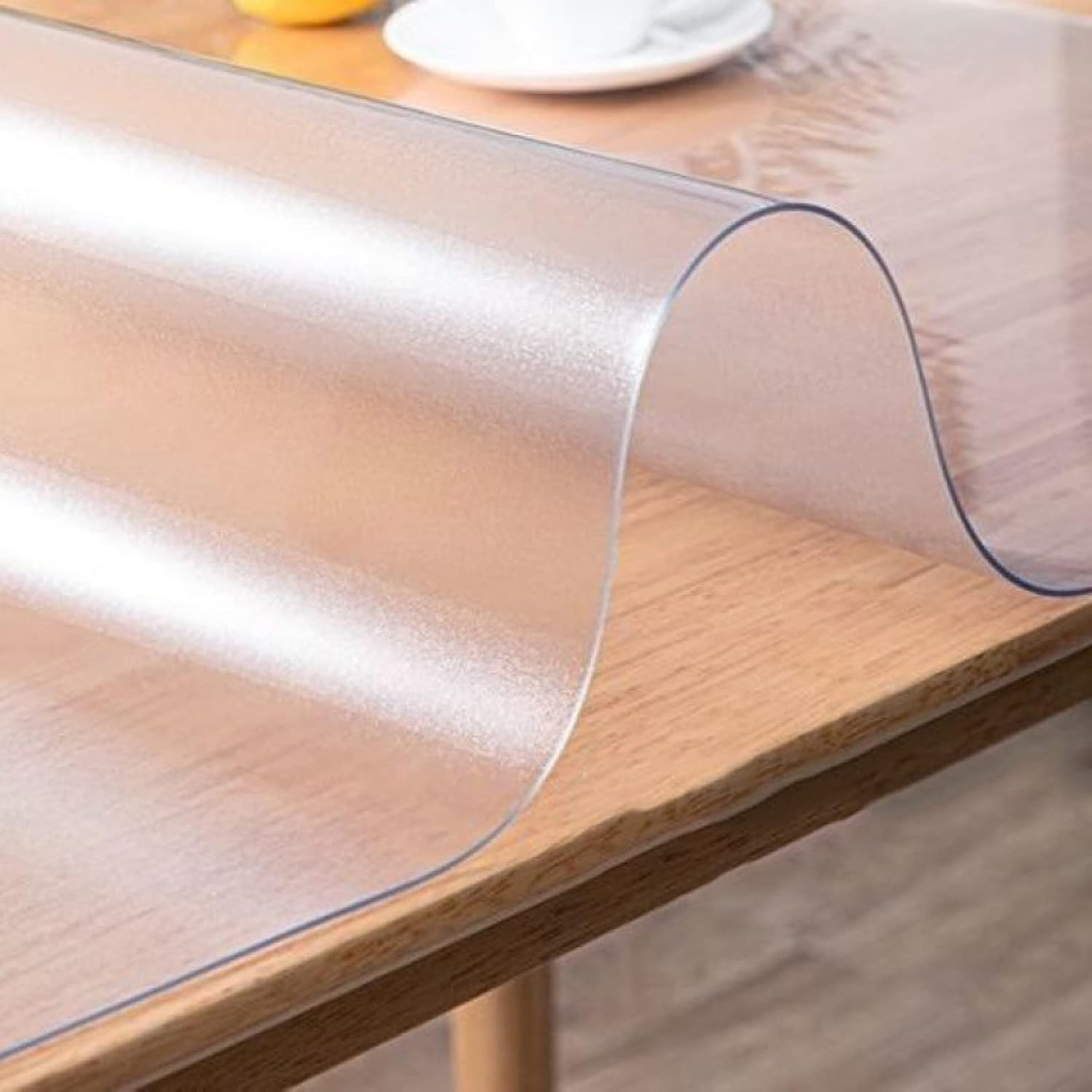 テーブルクロス ビニール 透明 60*140cm テーブルマット 40*60cm 透明ビニールテーブルクロス テーブル 透明カバー デスクマット 透明 テーブルカバー ビニールマット 撥水加工 耐熱