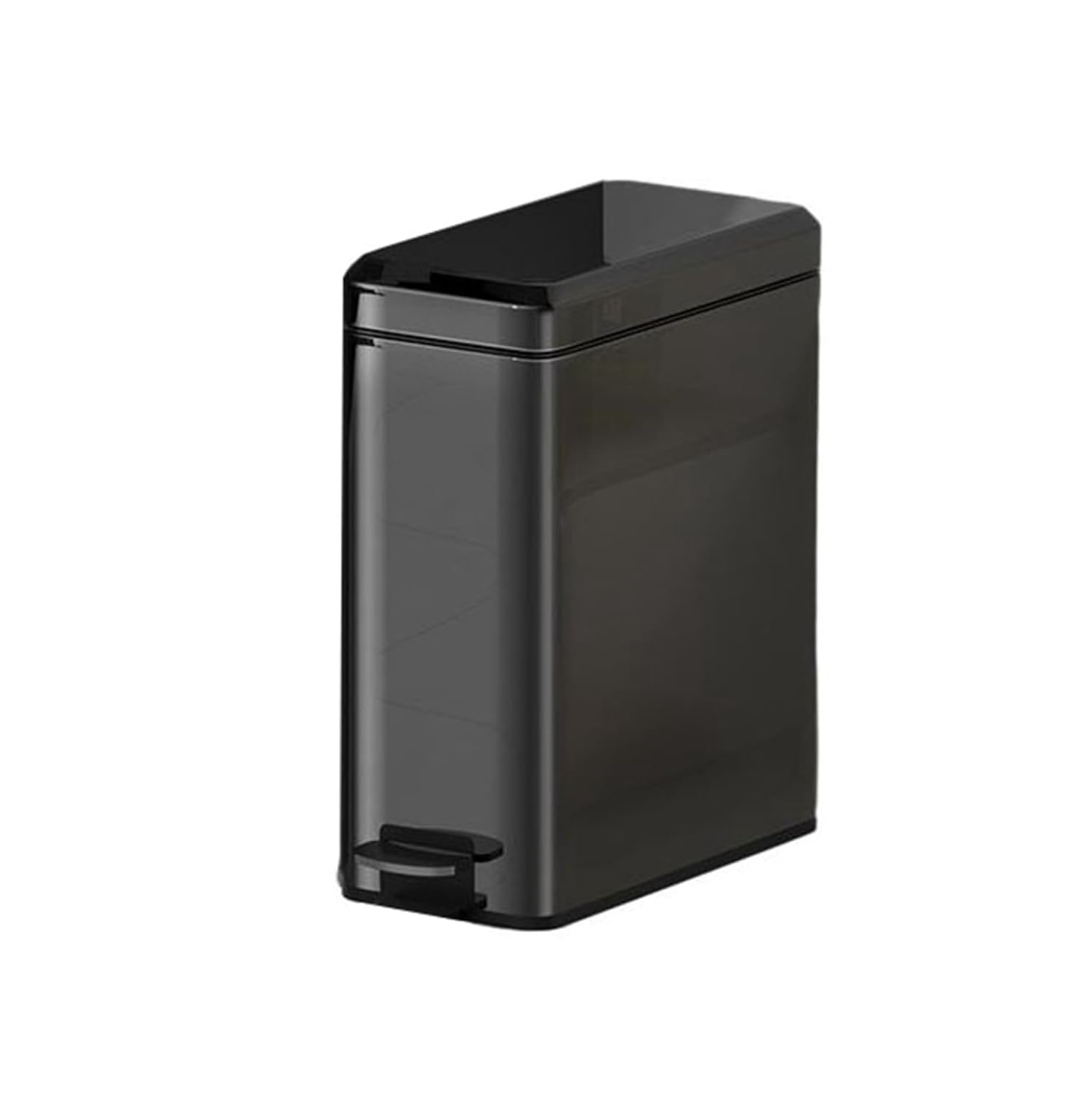 【25％OFFクーポン券】紙くずかご 上蓋付き添い人 6L 砂ぼこりボックス席 角型 ペダル式 紙くずかご か細い 格好のいい 抗菌 消臭 密閉 音絶無 お部屋 勝手もと リビングお部屋 室内用便器 風呂場 事務室用 スチール写真 インテリア・寝具・収納-ゴミ箱