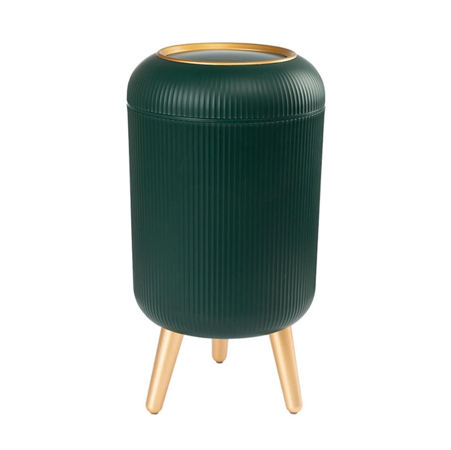 ゴミ箱 ふた付き 10L ダストボックス 丸型 プッシュ式 ごみ箱 スリム おしゃれ 抗菌 消臭 密閉 音無し 部屋 キッチン リビングルーム トイレ 浴室 オフィス用 プラスチック