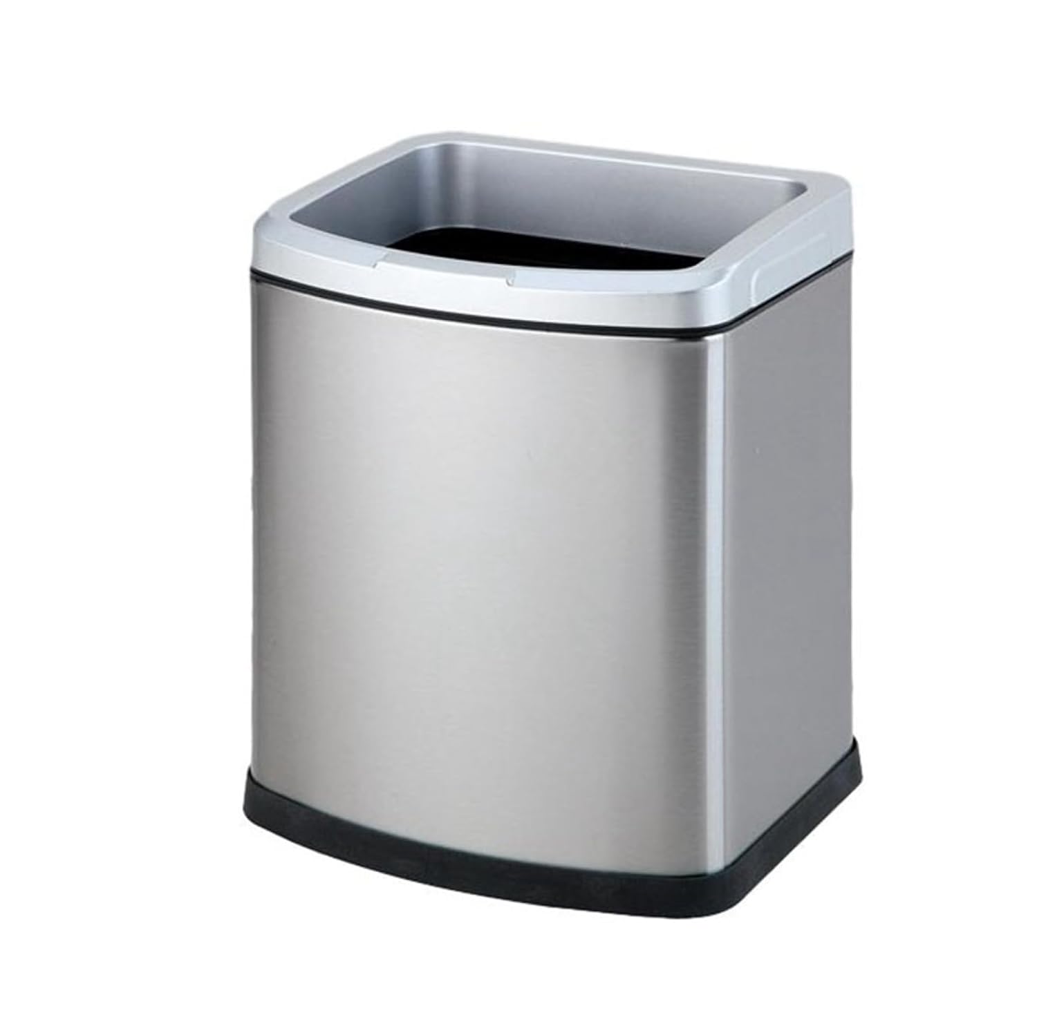 【全店通用25%OFFクーポン】ゴミ箱 フタなし 5L ダストボックス 角型 ごみ箱 ゴミ袋が見えない スリム おしゃれ シンプル 抗菌 部屋 キッチン リビングルーム トイレ 浴室 オフィス用 スチール|大森麗萱
