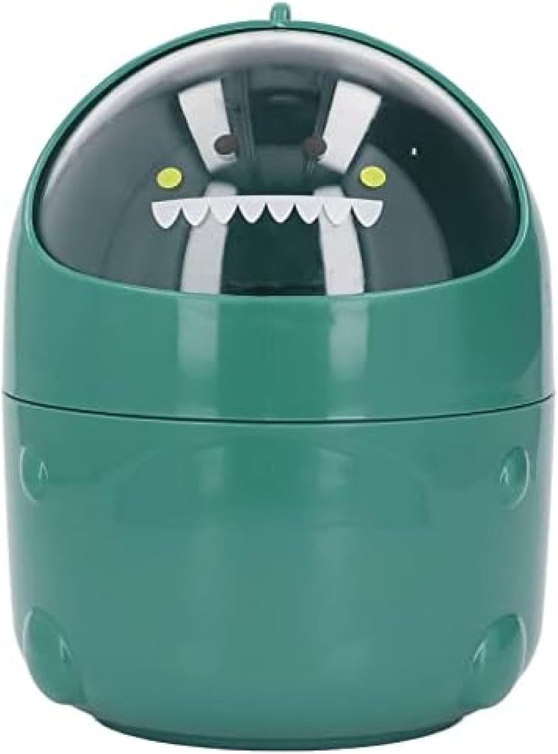【25％OFFクーポン】デスク用ミニゴミ箱、スイングリッドデスクトップ付きミニゴミ箱オフィス学生寮ベッドサイド用かわいいゴミ箱ゴミ箱(緑)