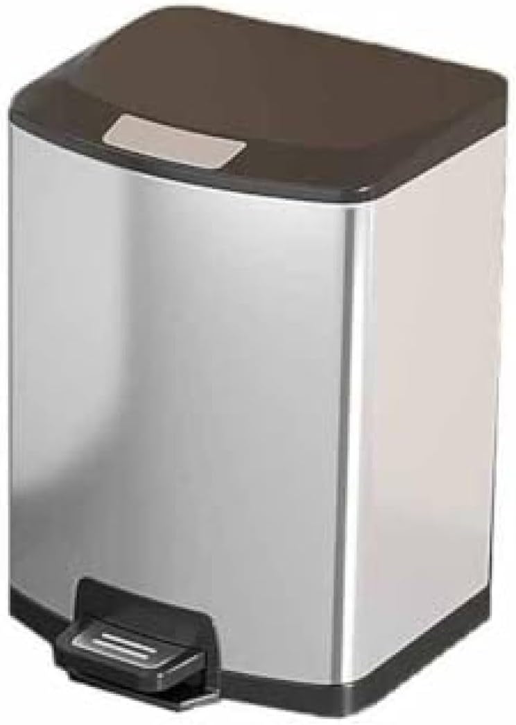 ゴミ箱 おしゃれ 分別 ダストボックス ステンレス ゴミ箱 ふた付き ゴミ箱 袋 見えない ペール 蓋つきゴミ箱 蓋付 リビング 蓋付 スタイリッシュ ステンレス製 衛生的 ゴミ箱 シンプル ゴミ箱
