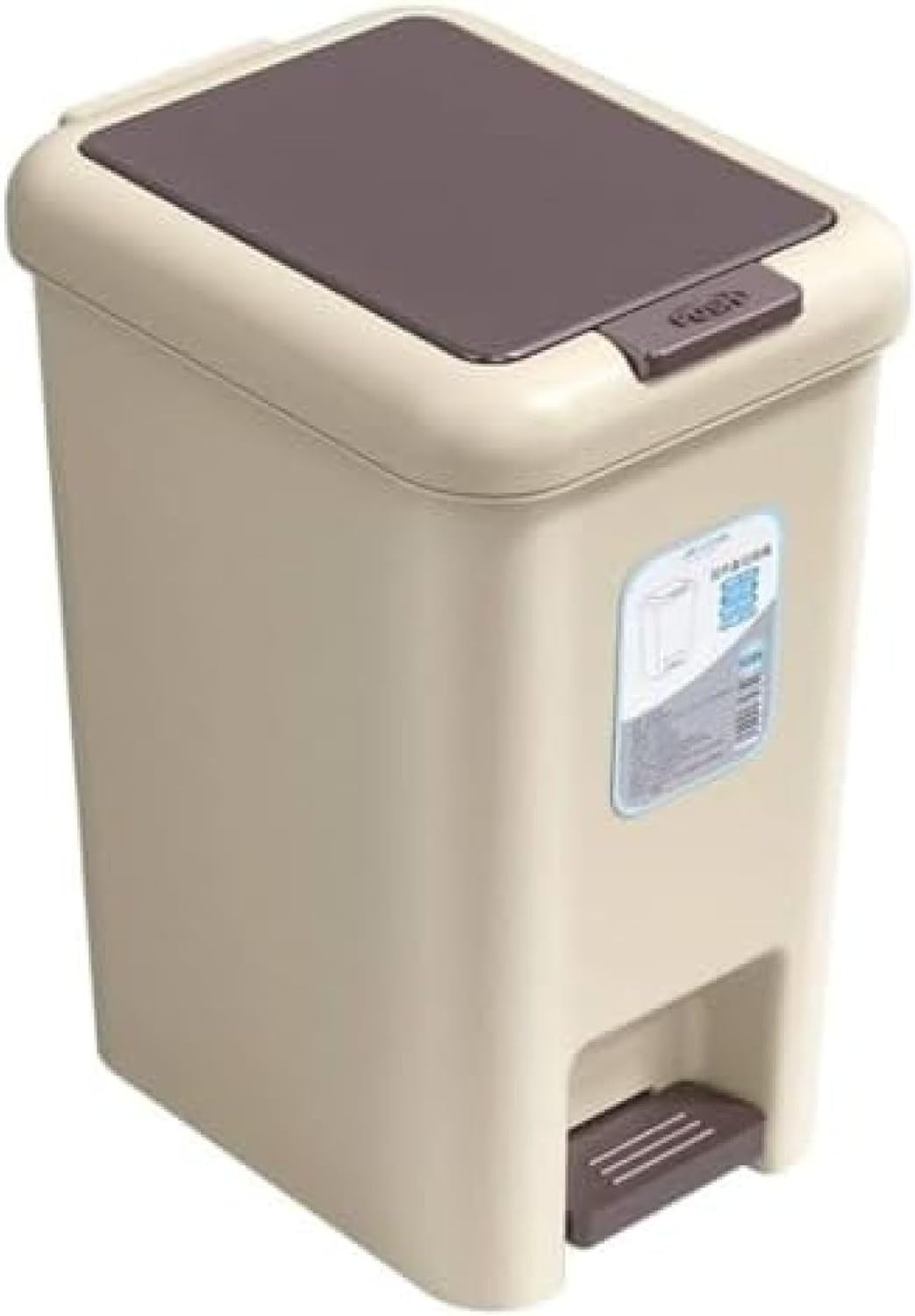 ゴミ箱 ゴミ箱 分別 スリム ペダル おしゃれ キッチン ふた付き 縦型 大容量 密閉 ワゴン 10.8リットル ゴミ箱 分別 ダストボックス キャスター付き 臭気防止 15l プッシュ式 ごみ箱 持