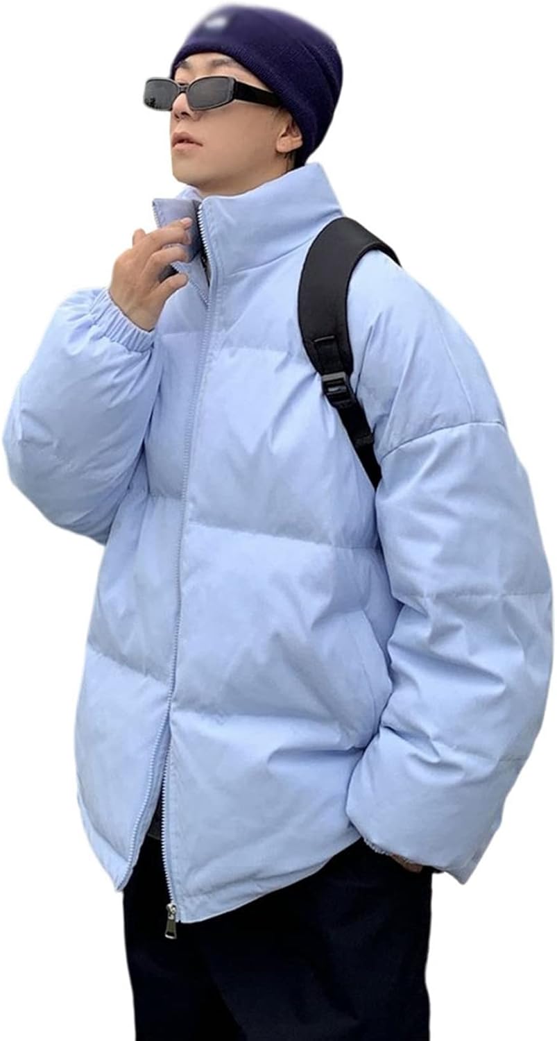 【25％OFF引き換え証】アウター 打ち倒す上衣 メンズ 冬 防風防寒 朦々たる あったか 心地好い 通い 通学 銀輪 アウトドア 中綿厚地の外套 遊撃手丈 照明ランプ色合い カッコイイ ゆったり 大きめ 無地 コート・ジャケット-メンズファッション