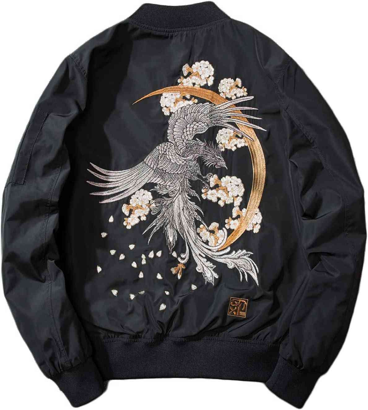 メンズ ジャケット 春服 大きいサイズ 刺繍 スタジャン レディース 男女兼用 ゆったり カジュアル おしゃれ 人気 スタジアムジャンパー ブルゾン バイク ジャンパー トップス 防風 防|大森麗萱