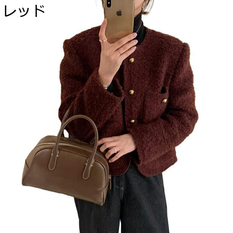 【今日このごろ制限事項、超買得30％OFFクーポン券、2度汐どき皆無】秋冬 レディース ボア上衣 あったかい 防寒服 軽さ ボア上衣 韓国風 オシャレ 働き口 日常 ボア厚地の外套 遊撃手 否色合い 名取り草付き添い人 胸隠し 馬鹿でかい大いさ ゆったり 体型カ