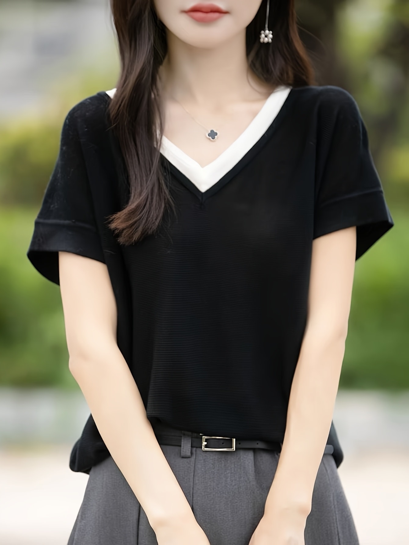 【今日このごろ制限事項、超買得30％OFFクーポン券、2度汐どき皆無】【25%OFFクーポン券あり】編み物 ティーシャツ レディース