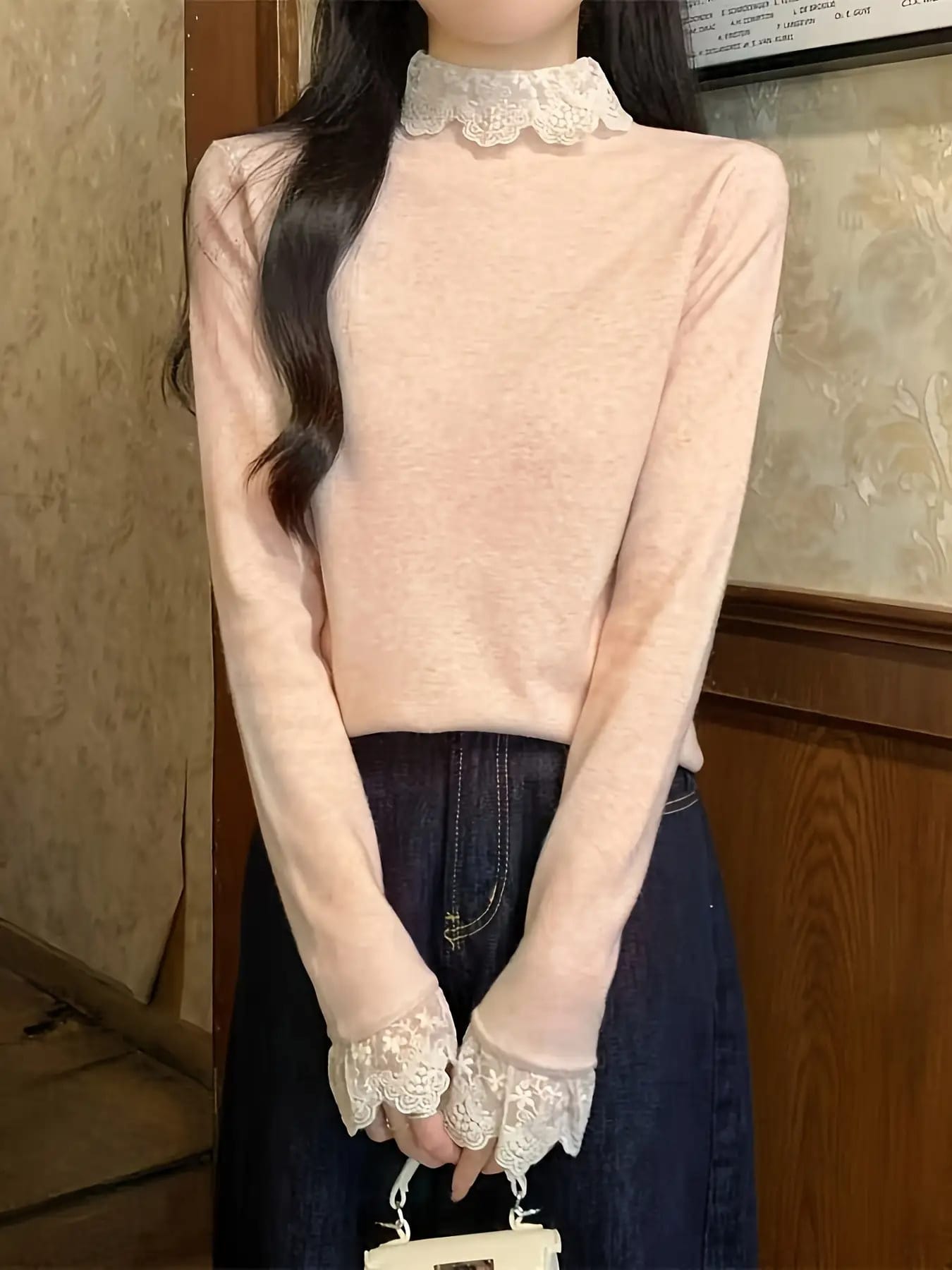 【全店30％OFF引き換え証があり】編み物 スウェーター レディース トップス 長袖