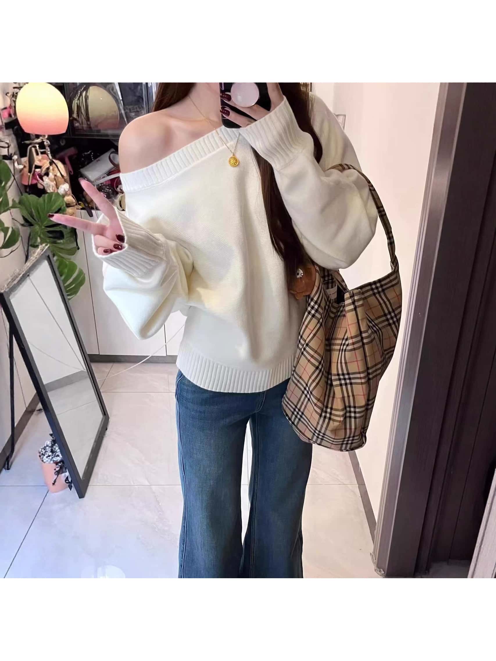 【全店30％OFFクーポンがあり】ニット セーター レディース トップス 長袖｜大森麗萱