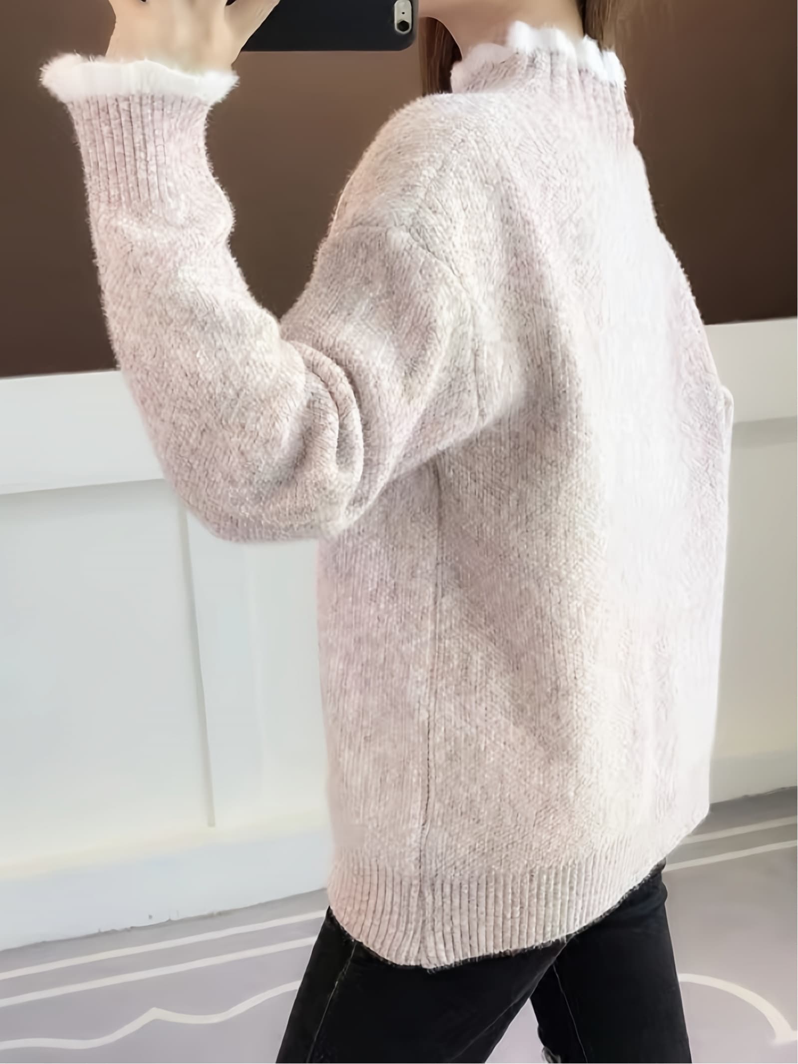 【全店30％OFFクーポンがあり】ニット トップス レディース 長袖｜大森麗萱