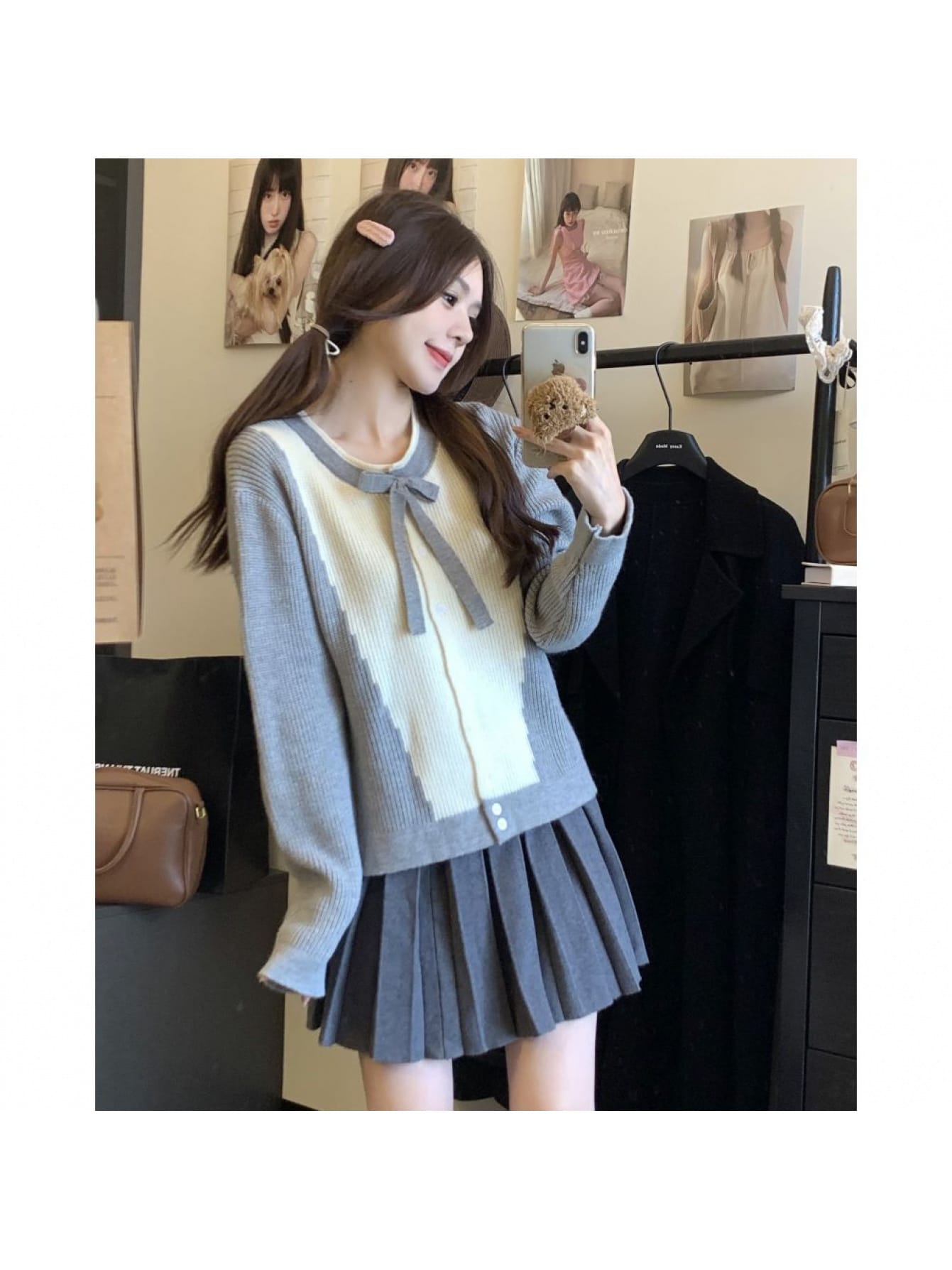 【全店30％OFF引き換え証があり】編み物 スウェーター レディース 長袖