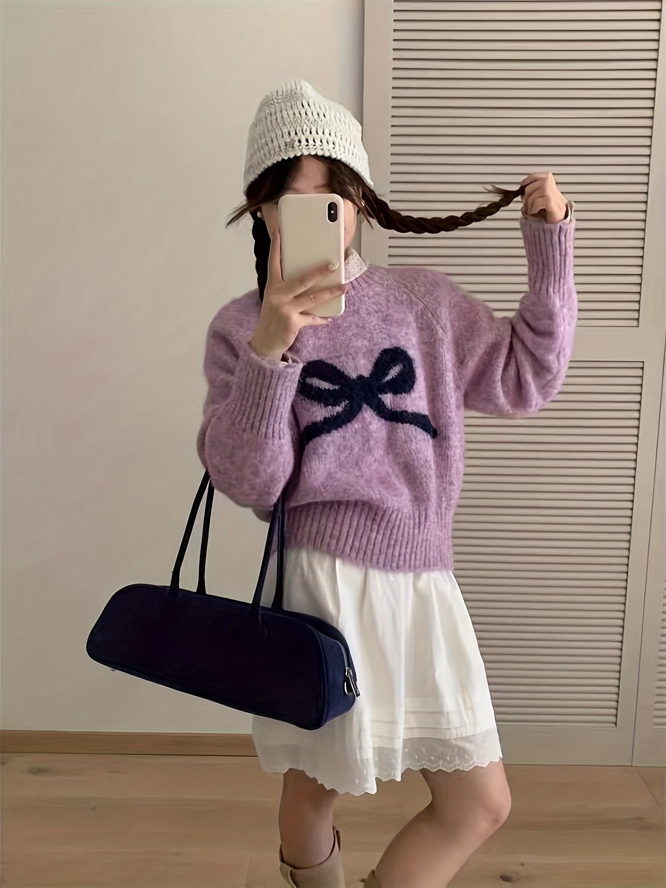 【全店30％OFF引き換え証】【25%OFF引き換え証あり】編み物 スウェーター レディース