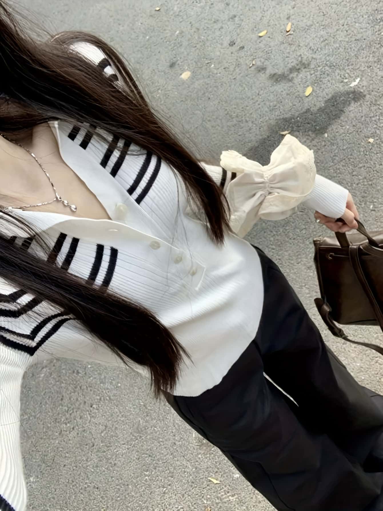 【全店30％OFF引き換え証】間借り人 編み物 レディース 長袖 ヘンリーのど首 二分の一名取り草 トップス スウェーター リブニット 色彩設計 襟付き添い人 Ｖのど首 好いたらしいめ 心地よい 執務室 通い ＯＬ 春 秋 冬 着痩せ 細押し出し 成年者好いたらしい 肌付き 重ね着