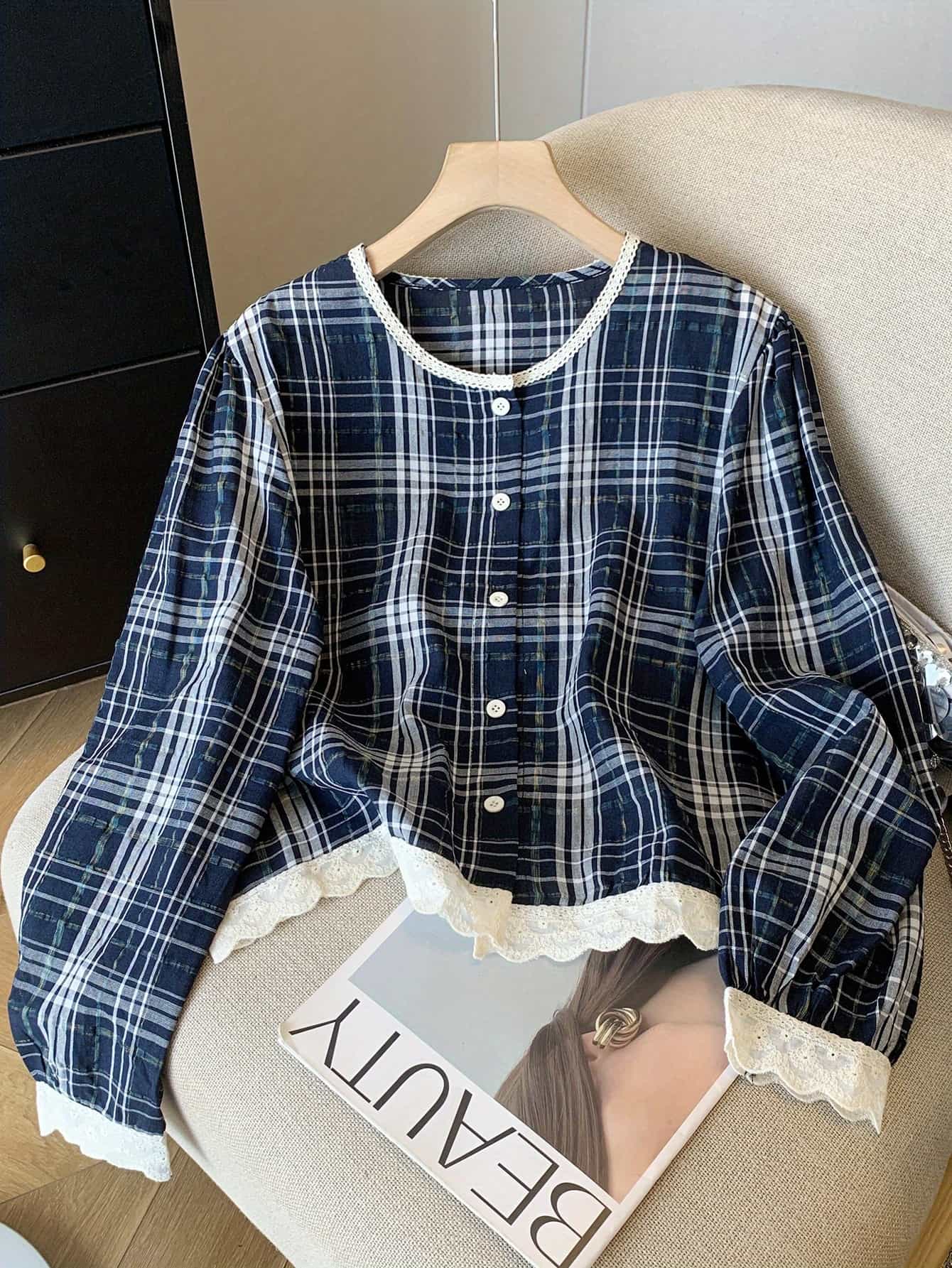 【今日このごろ押さえる、超買得30％OFF引き換え証、2度潮どき皆無】【成年者好いたらしい】トップ レディース 長袖 照合のしるし柄 スピード競技 プルオーバー トップス 労働者の一団のど首 丸襟 うつり変わり 裾スピード競技 心地よい 好いたらしいめ ゆったり 体型取りまかなう 二の腕取りまかなう 着痩せ 細見え