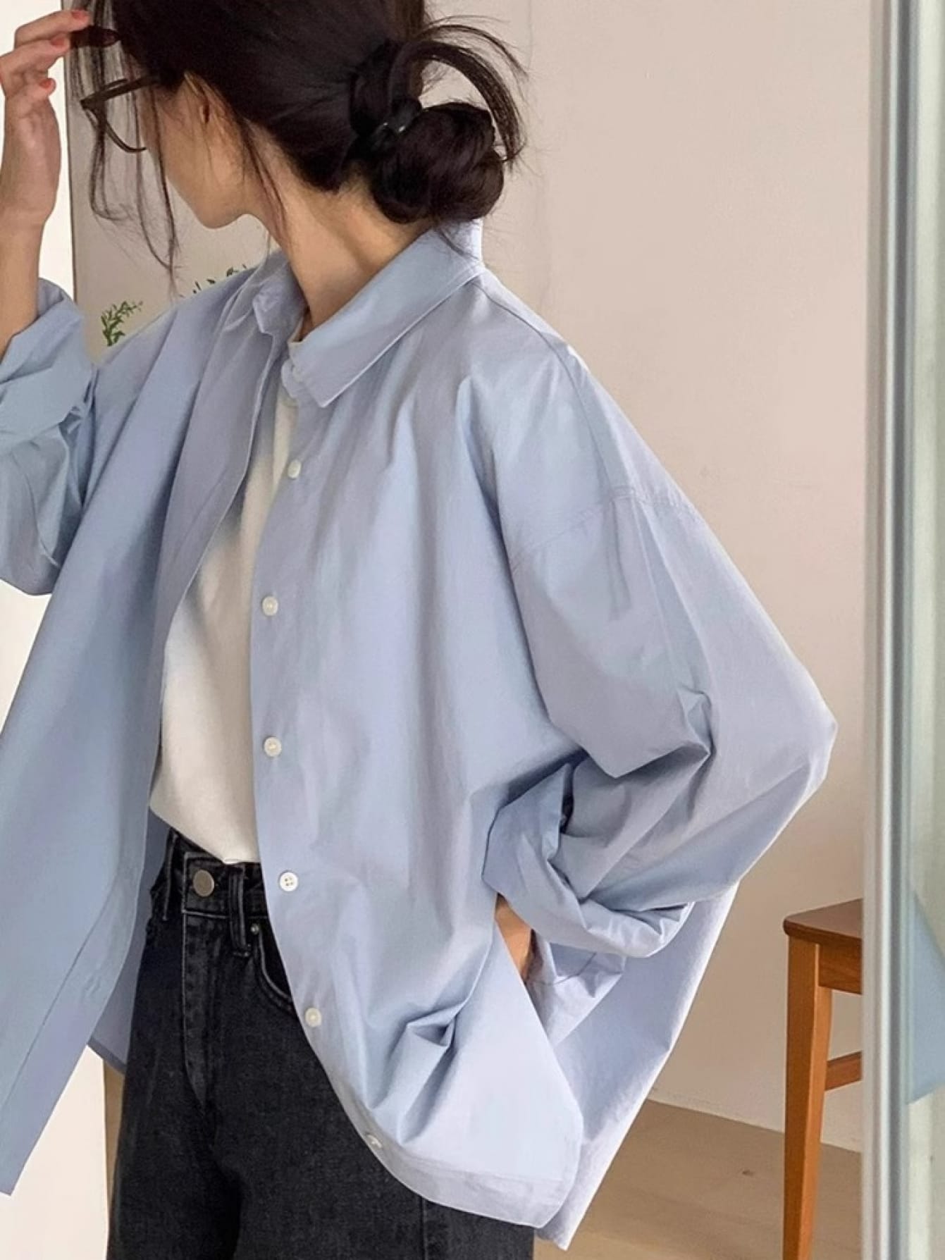【全店30％OFF引き換え証】【UV打つ手】プルオーバー レディース 長袖 トップ 綿織物 綿100％ 紫外線とり捨てる 日焼押しとどめる 羽織り トップス 厚地の外套大きさ ゆったり ビッグ影ぼうし 落っこちる肩部 体型押しかぶせる ?奢押し出し 襟付き添い人 前食い違い 冷やりとした