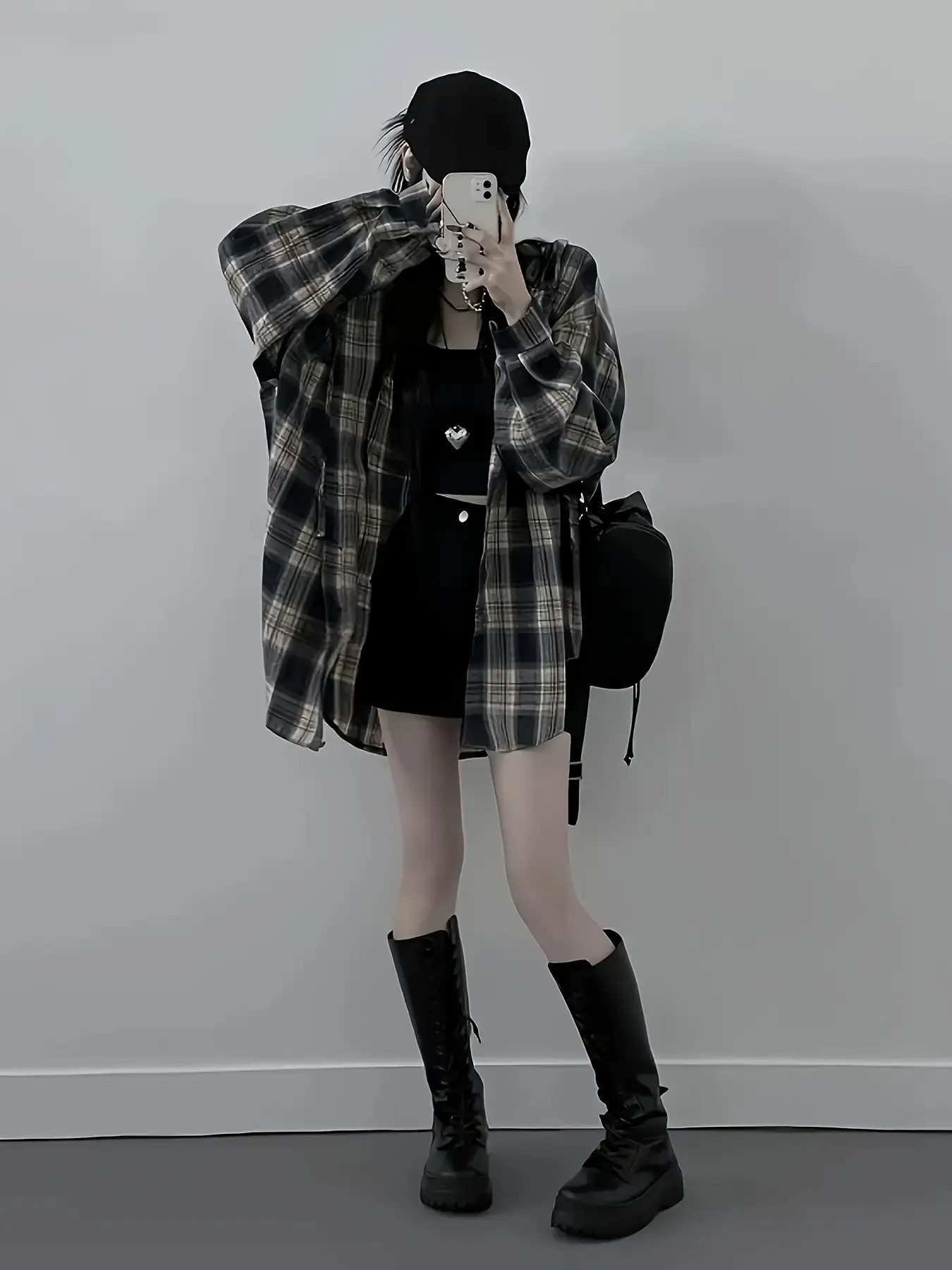 【全店通用25%OFFクーポン】【ゆるだぼ】 チェックシャツ レディース ネルシャツ フード付き シャツジャケット 羽織り トップス 長袖 起毛 暖かい 厚手 韓国ファッション オーバーサイズ ビッグシルエット 体型カバー 着痩せ 華奢見え カジュア|大森麗萱