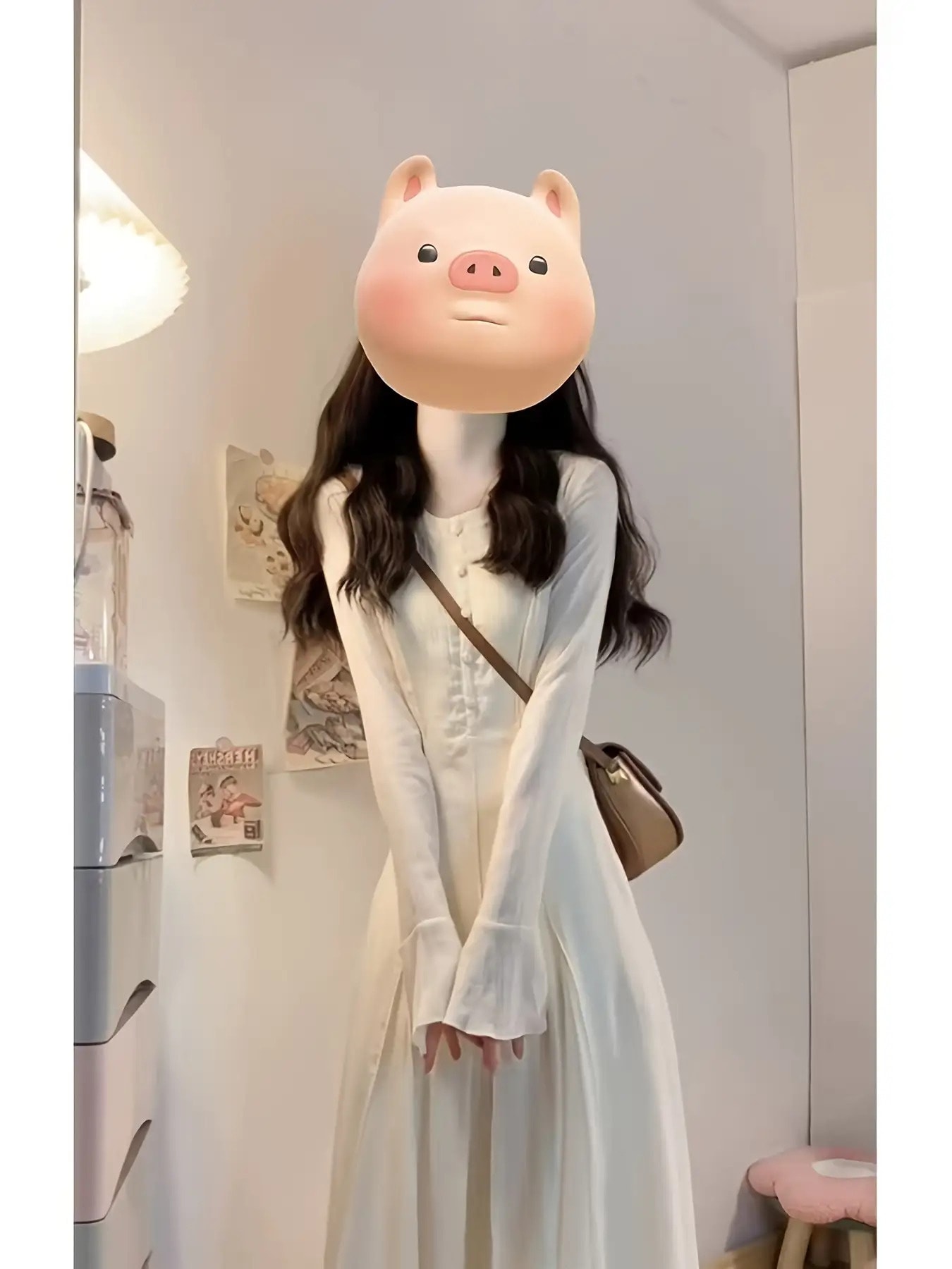 【全店30％OFF引き換え証】【レトロ好いたらしい】衣装 ロング レディース マキシ衣装 A生産ライン 労働者の一団のど首 丸首 前名取り草 向こう正面名取り草 太陽フレア捩り 長袖 ロング丈 膝下 ひざ下 お召しもの 御芽出度 二次会 寄りあい お呼ばれ 交歓会